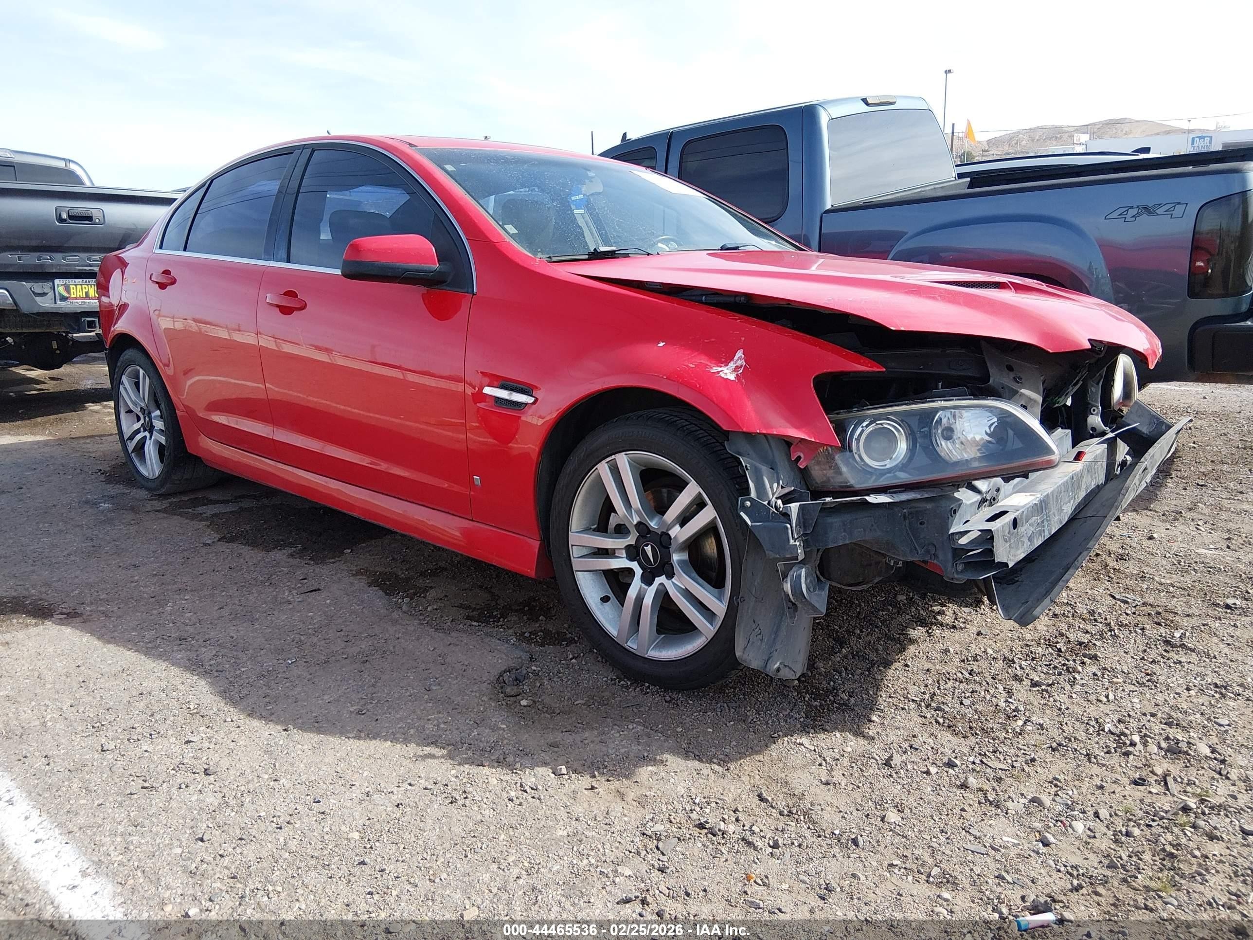 2009 Pontiac G8, VIN 6G2ER57709L220608 — All over