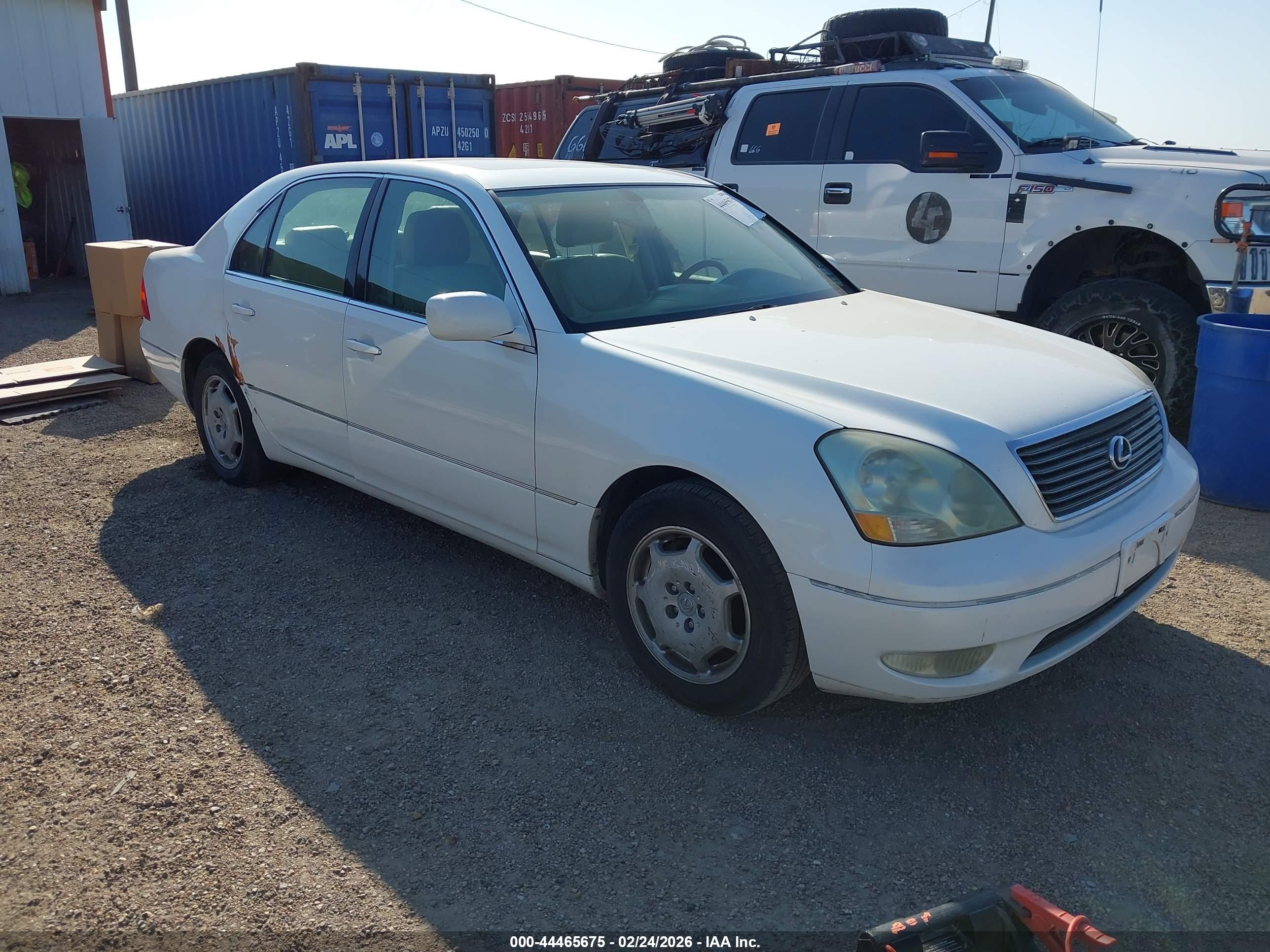 2002 Lexus LS 430, VIN JTHBN30F220061917 — Фото с аукциона