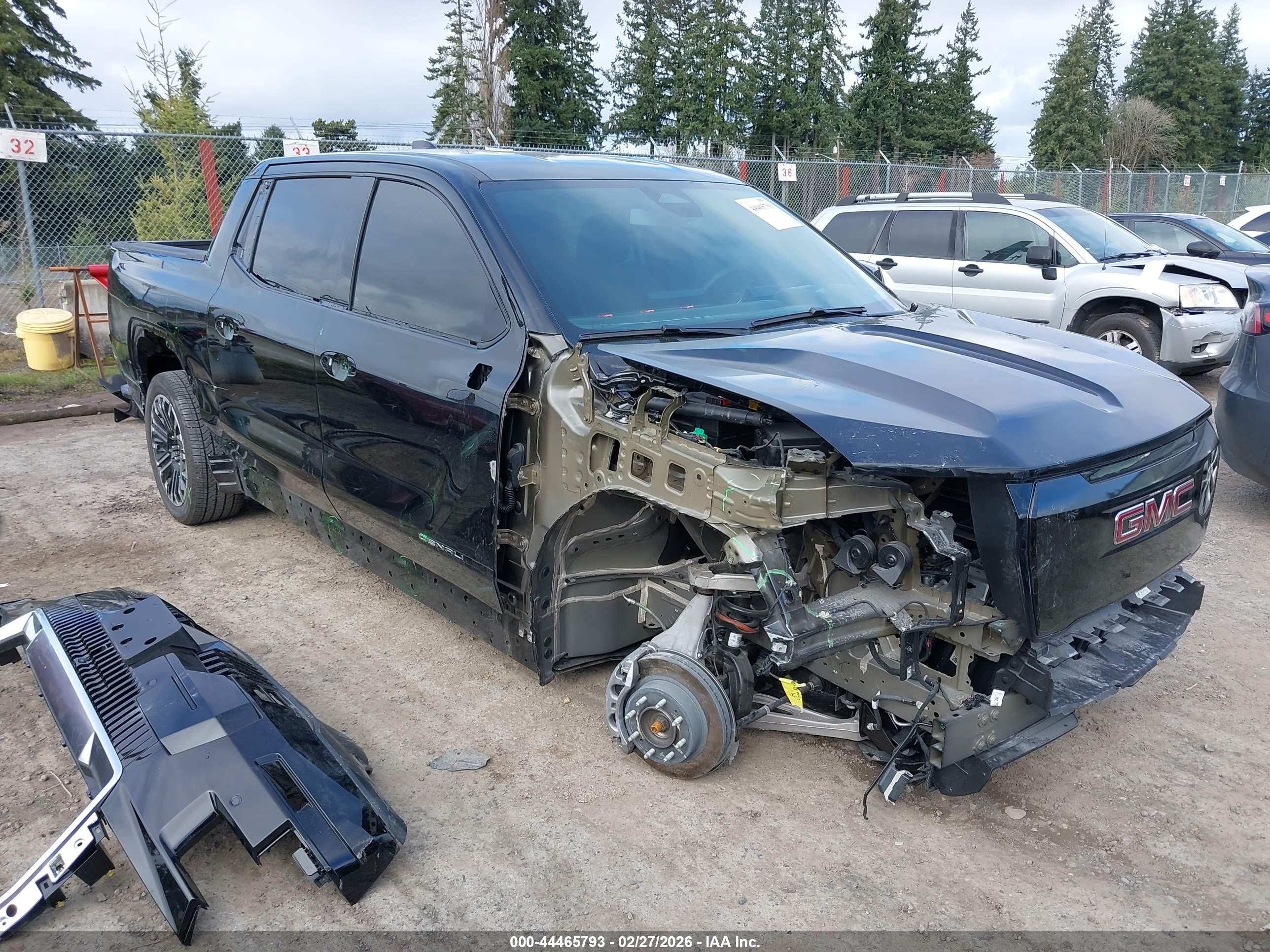2026 GMC Sierra EV, VIN 1GT1EWEH0TU404873 — Undercarriage