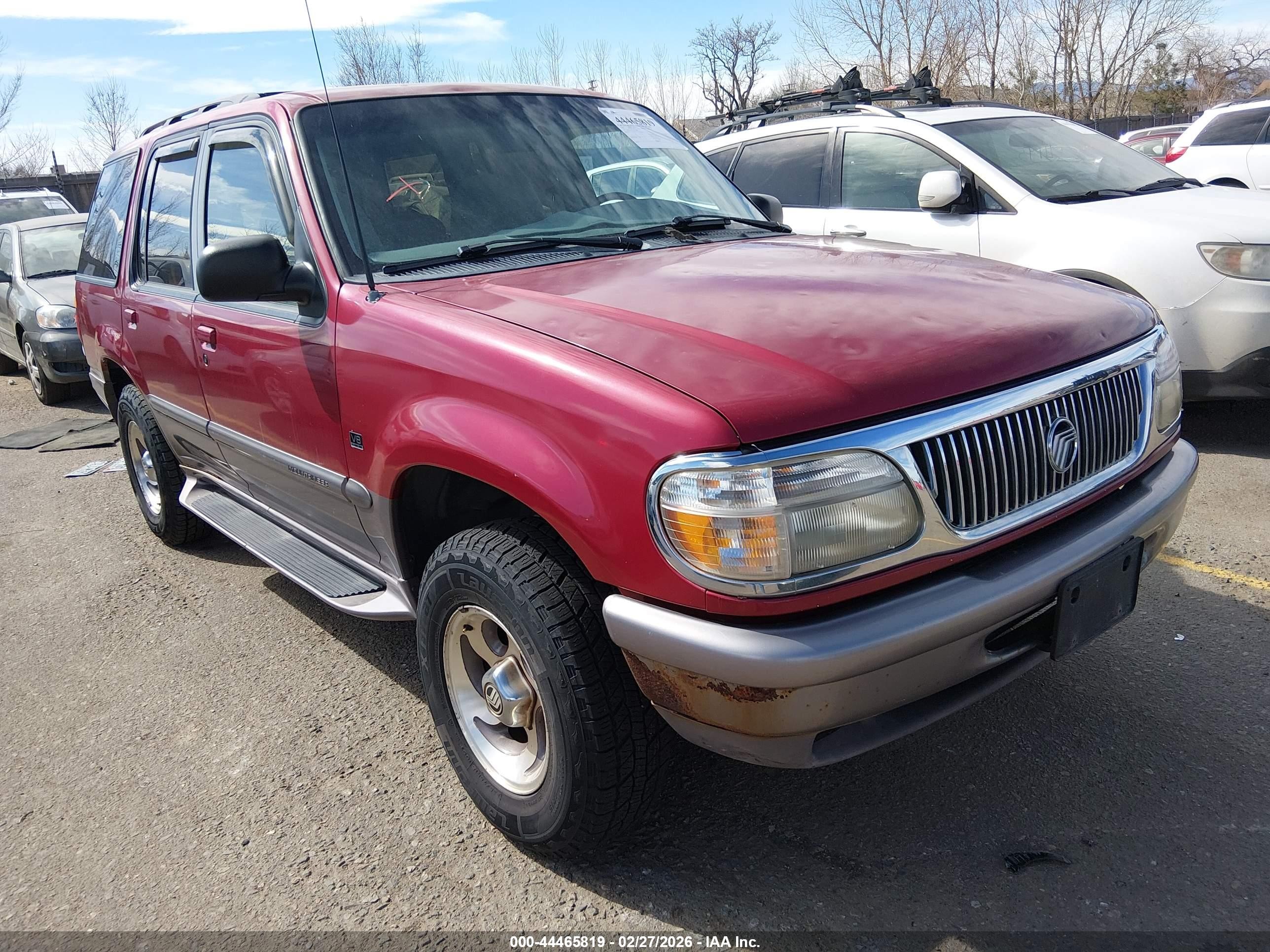 1997 Mercury Mountaineer, VIN 4M2DU55P7VUJ13298 — Hail