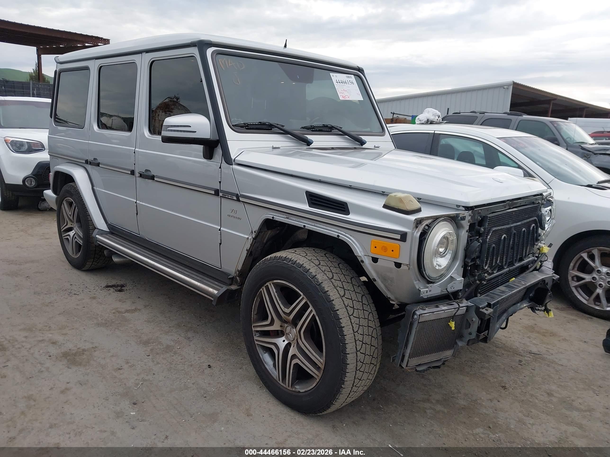 2014 Mercedes-Benz G 63 AMG, VIN WDCYC7DF6EX220009 — Front end