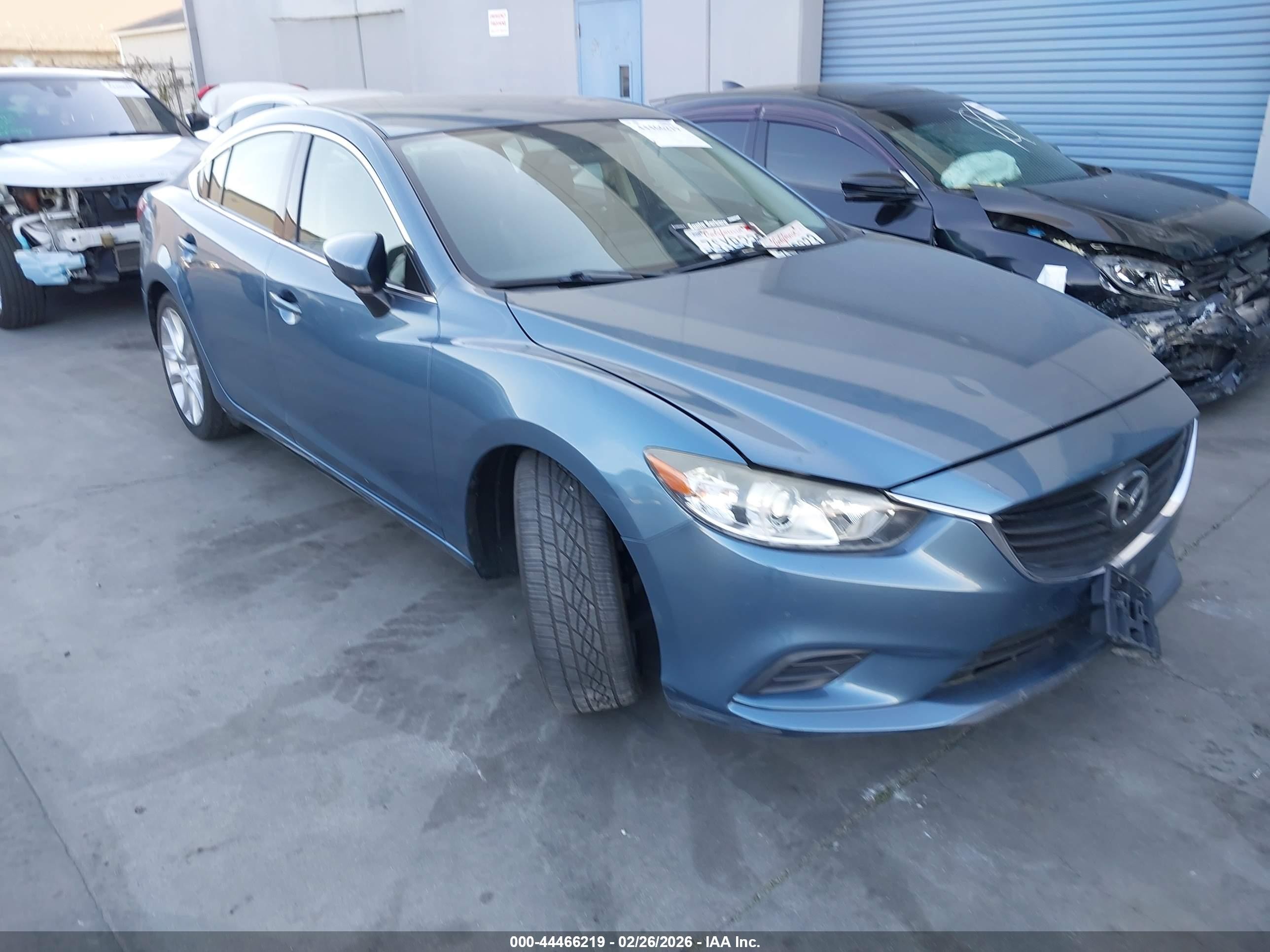 2016 Mazda 6 i Touring, VIN JM1GJ1V51G1444451 — Vandalism