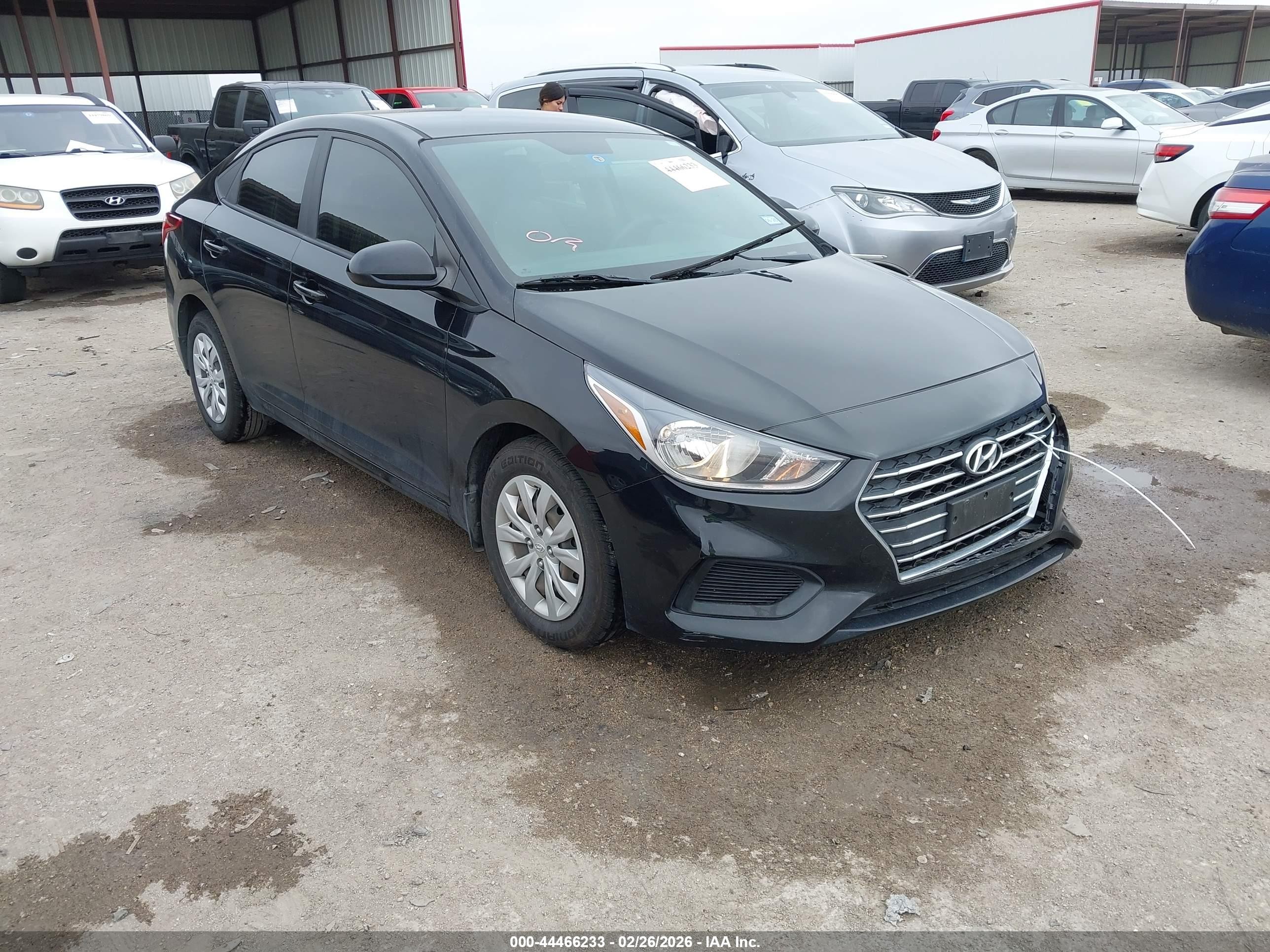 2022 Hyundai Accent SE, VIN 3KPC24A63NE176864 — Front end