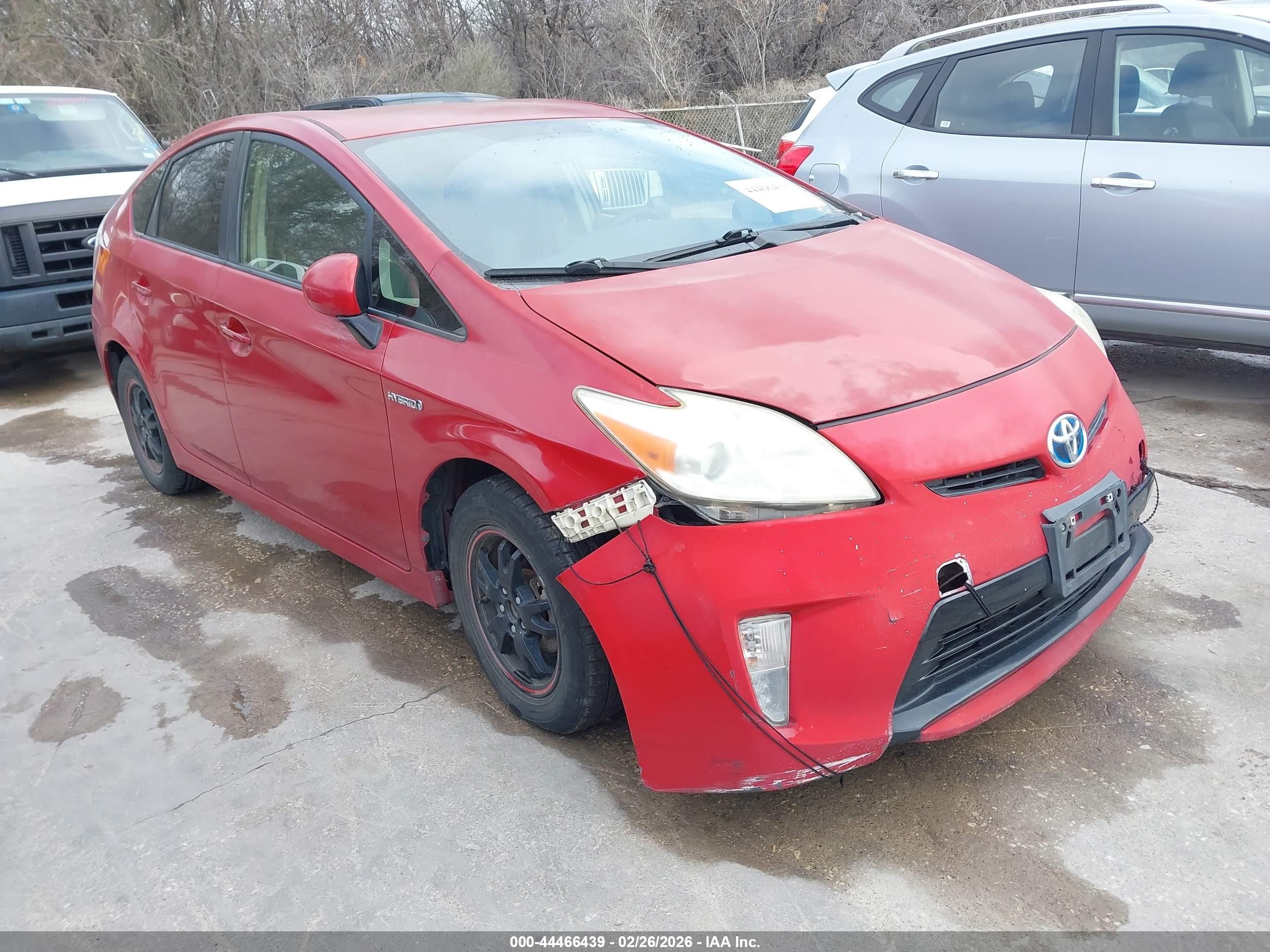 2014 Toyota Prius Three, VIN JTDKN3DU8E0375215 — All over