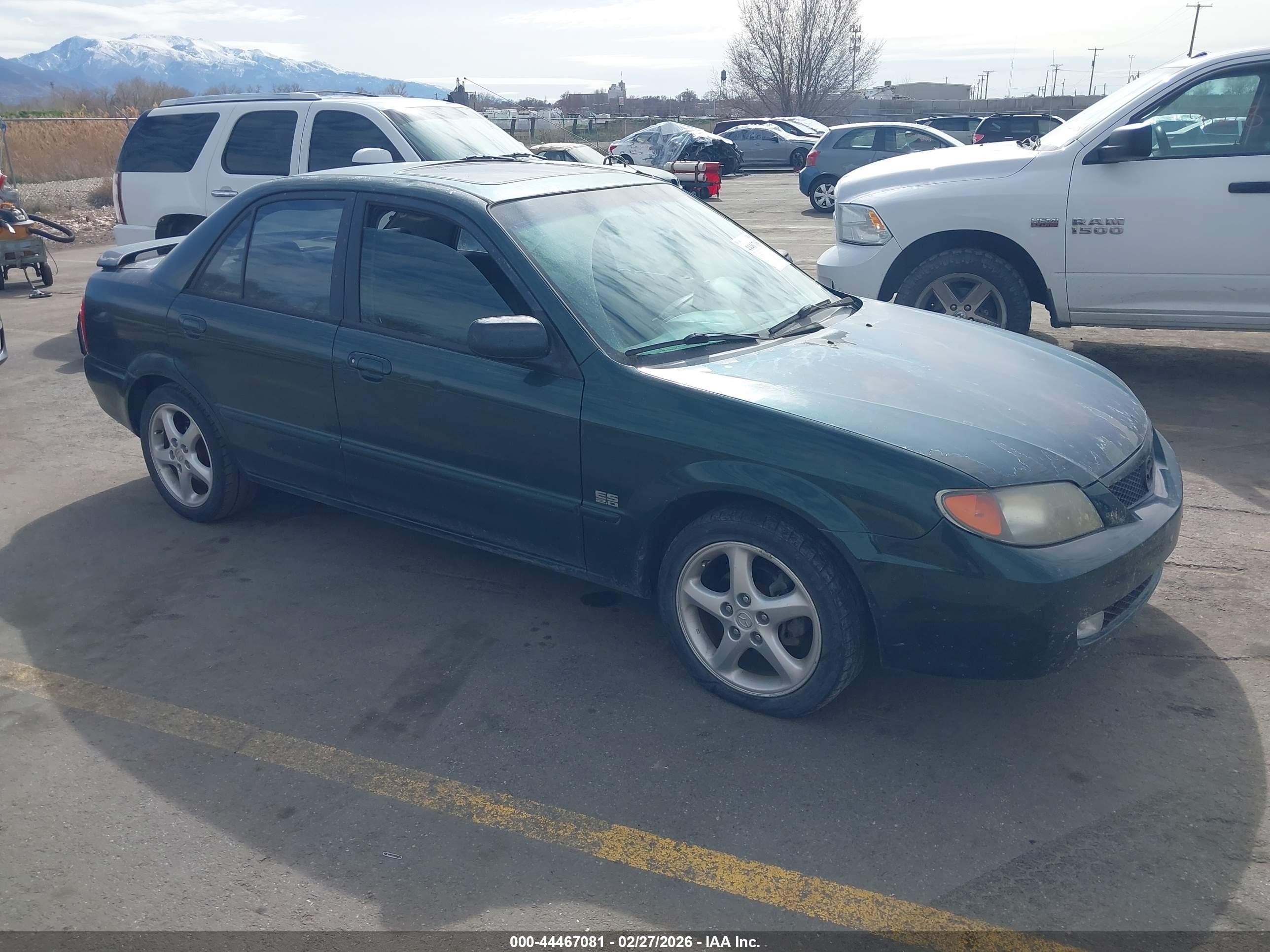 2001 Mazda Protege LX, VIN JM1BJ225010408025 — По всему кузову