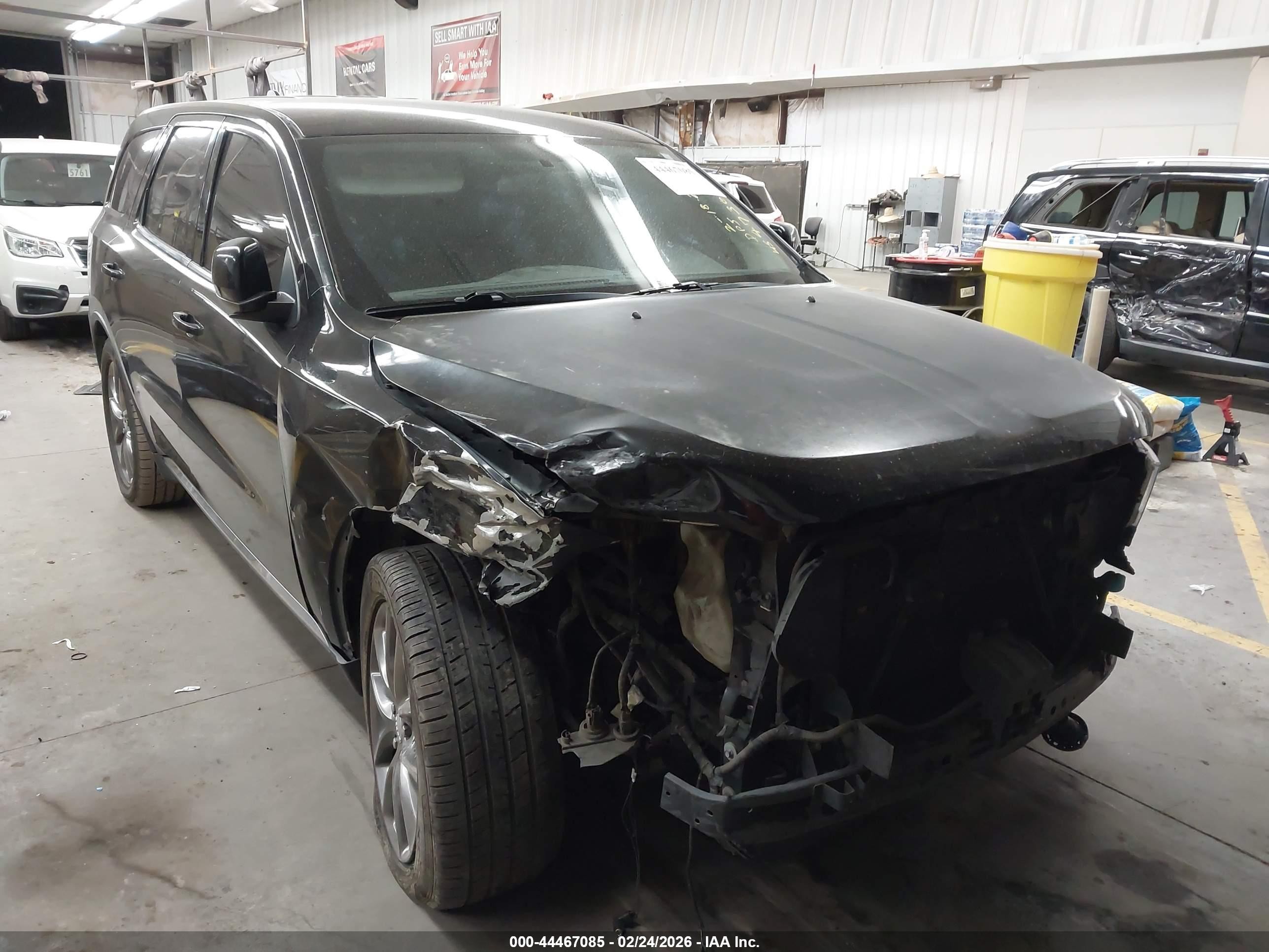 2014 Dodge Durango SXT, VIN 1C4RDHAGXEC454736 — Front end