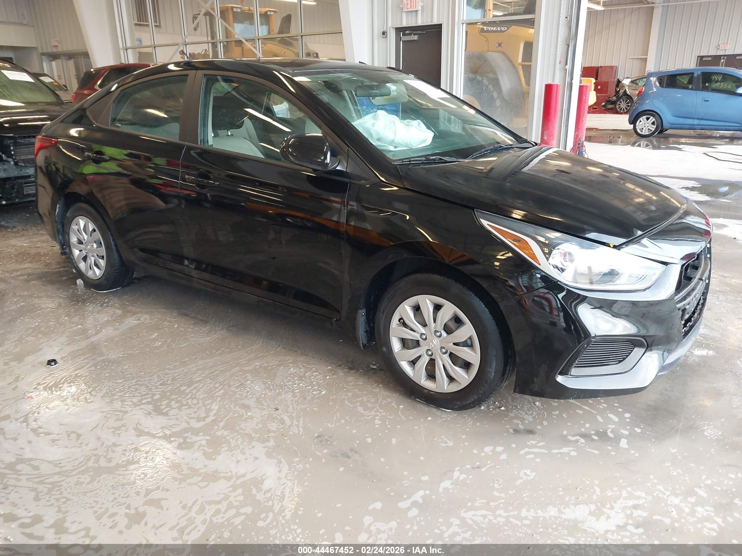 2022 Hyundai Accent SE, VIN 3KPC24A60NE168978 — Front end