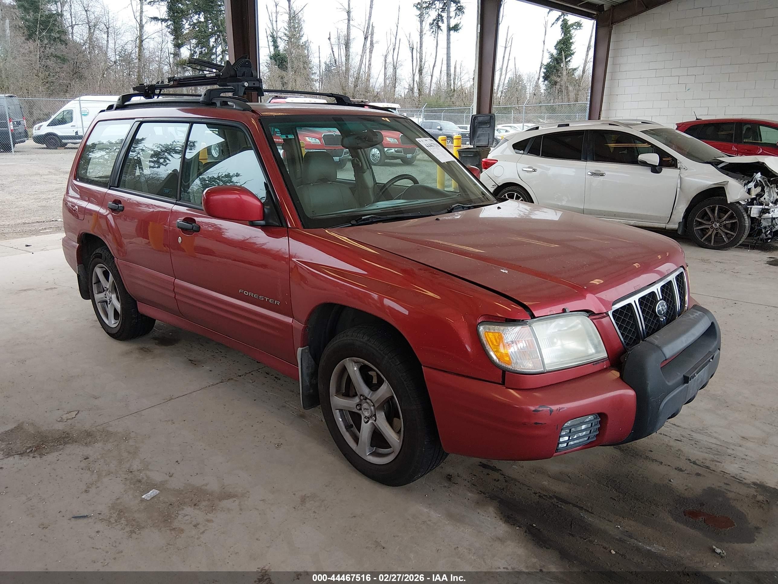 2002 Subaru Forester S, VIN JF1SF65682H749369 — Front end