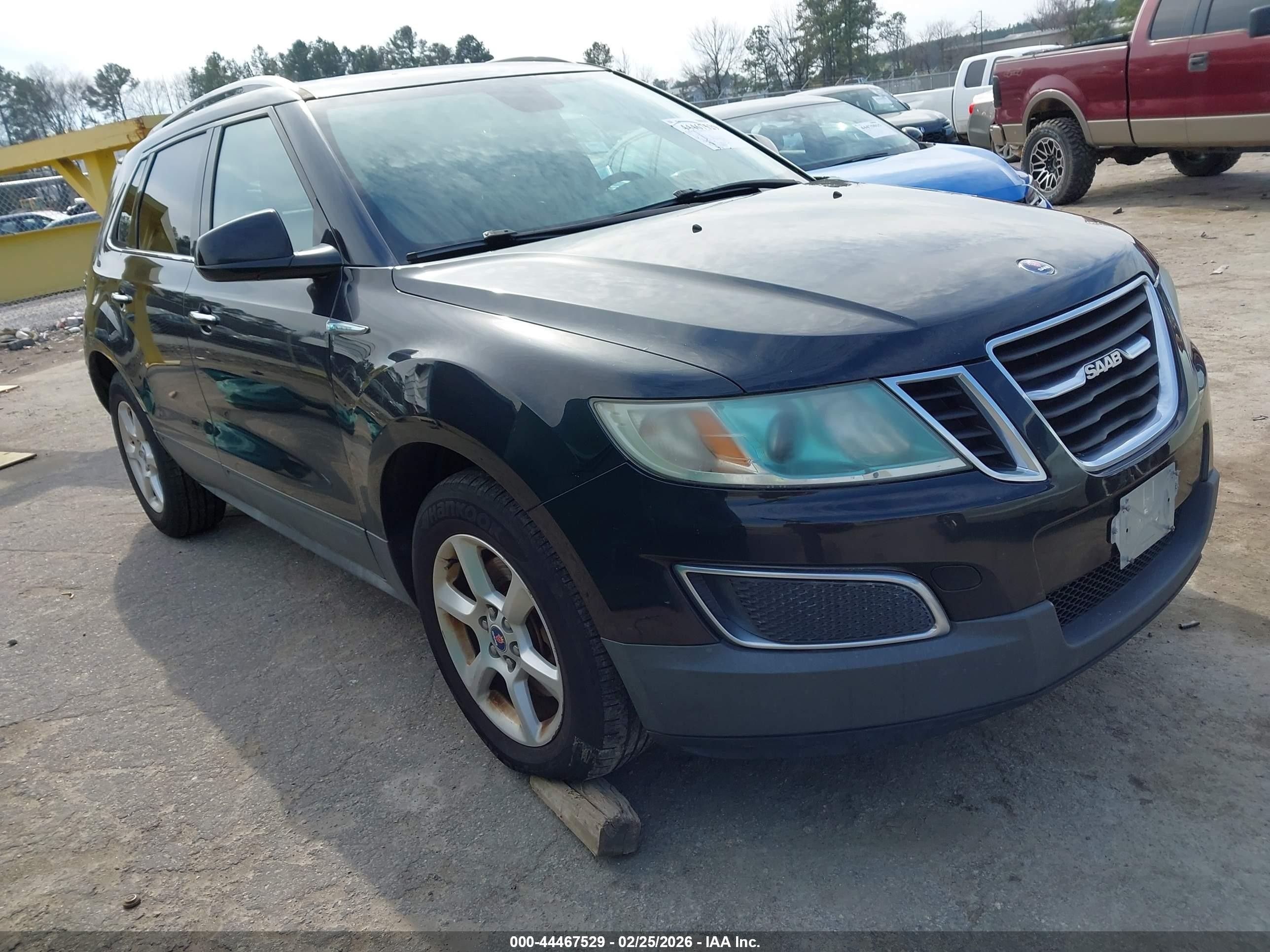 2011 Saab 9-4X, VIN 3G0FNPEY6BS800331 — Rear end