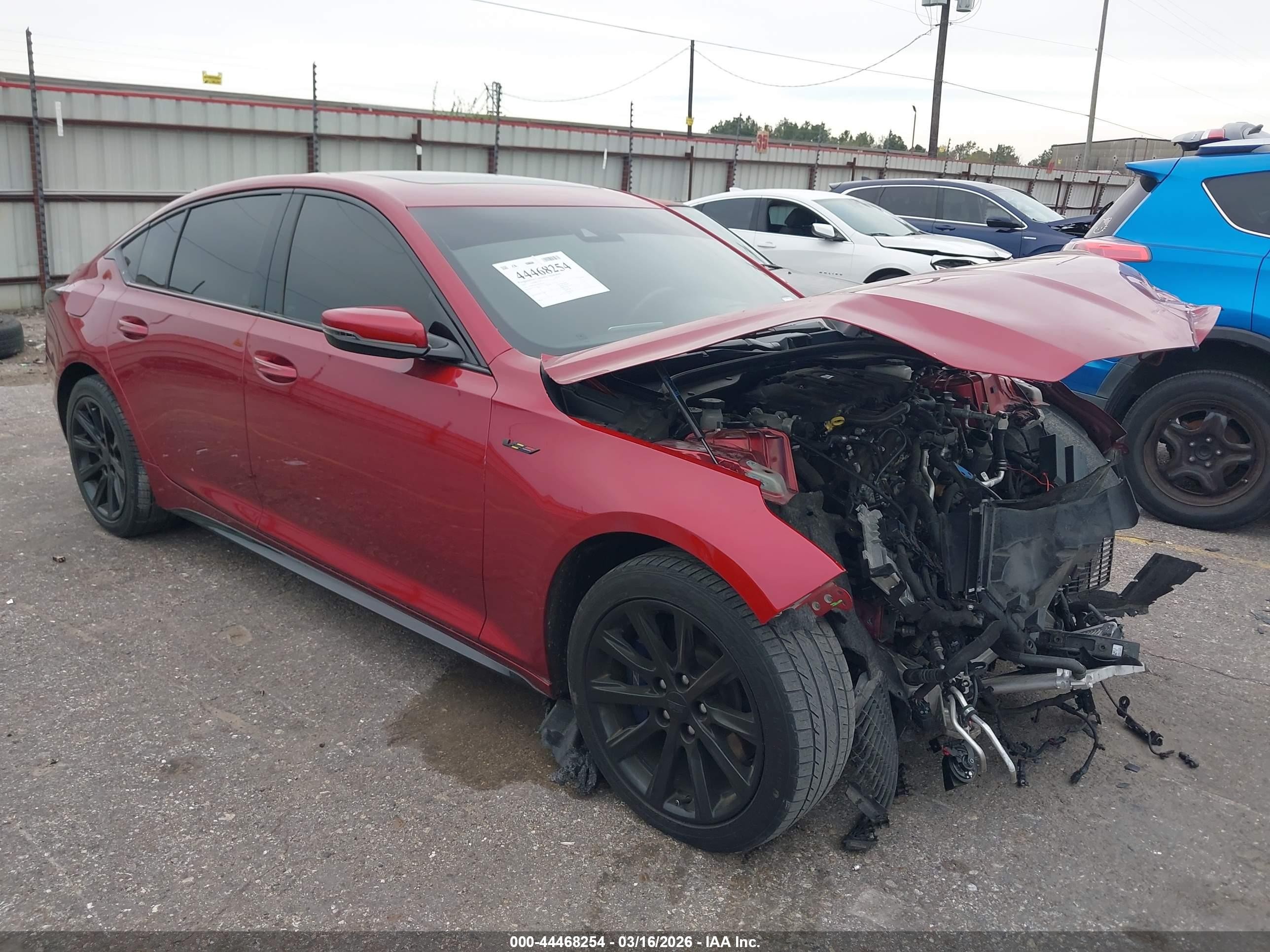 2023 Cadillac CT5-V, VIN 1G6DR5RWXP0116329 — Front end