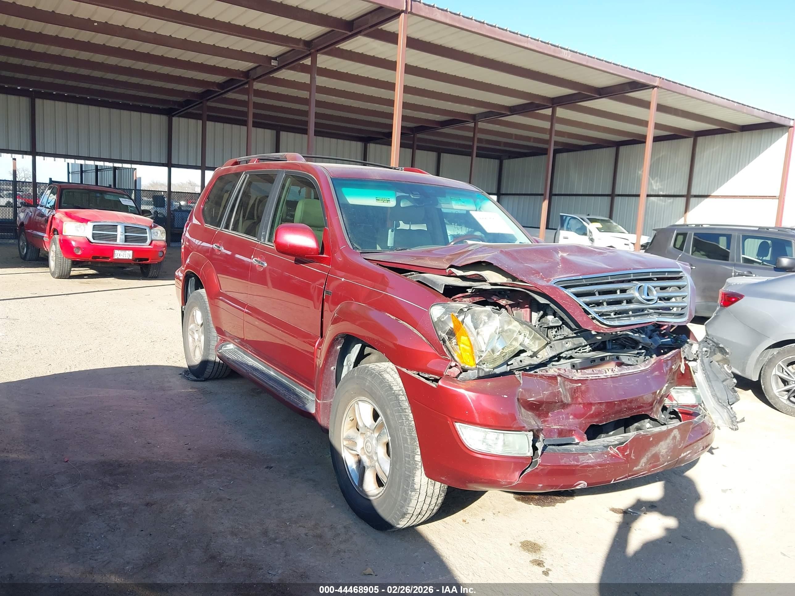 2009 Lexus GX 470, VIN JTJBT20X790176627 — Перед