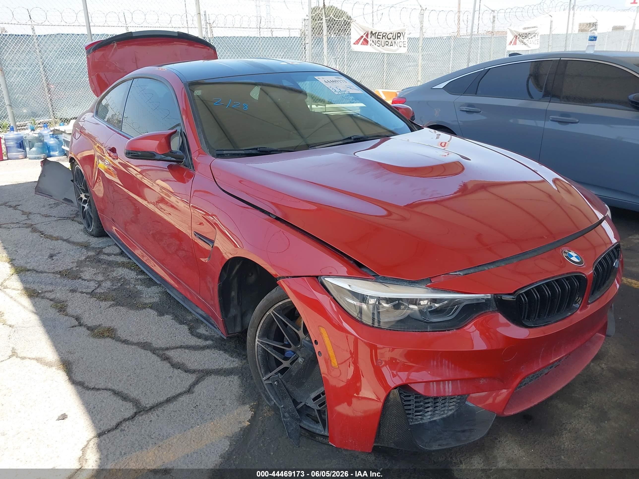 2018 BMW M4, VIN WBS4Y9C53JAA85865 — Side