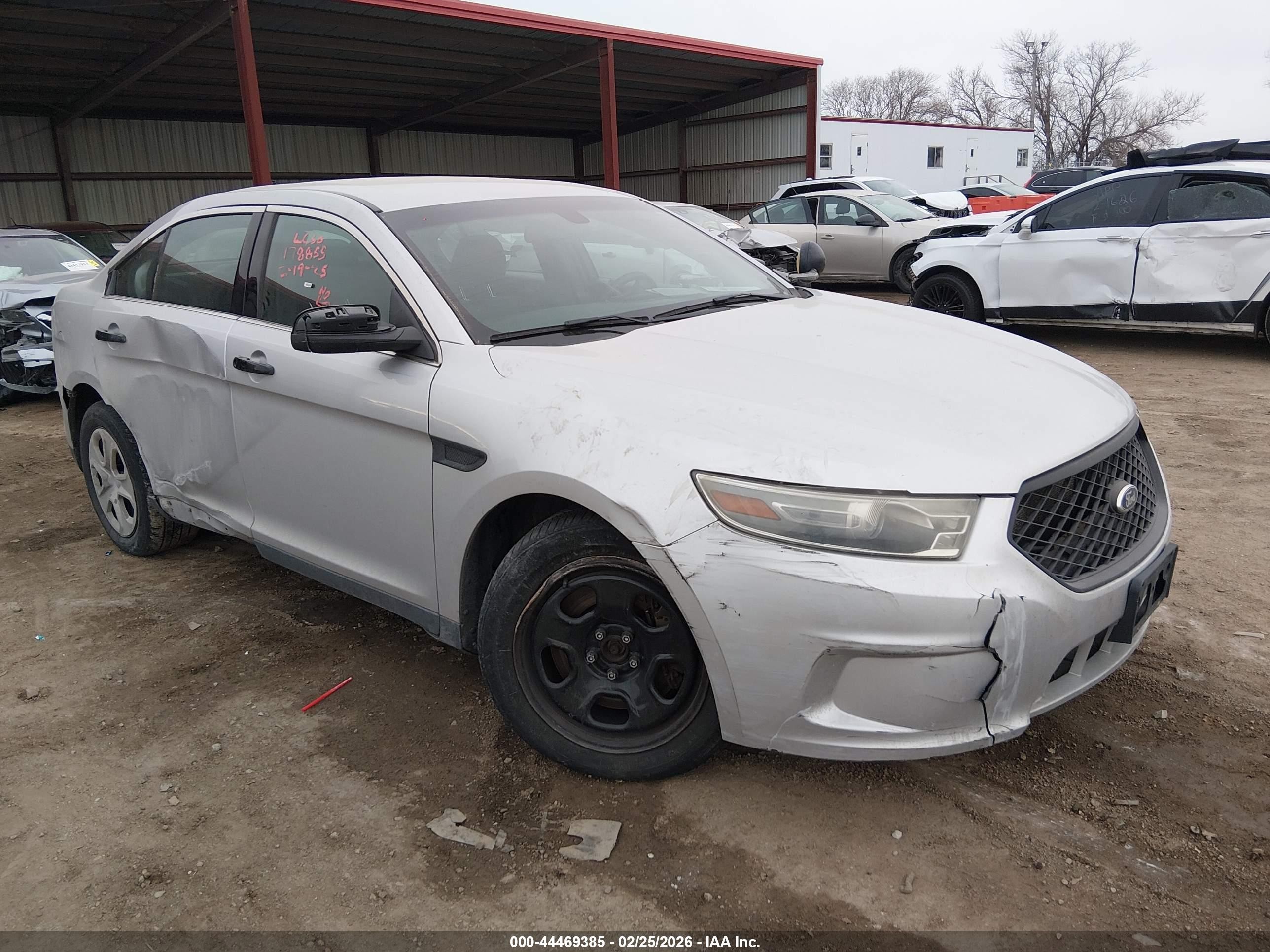2013 Ford Police Interceptor, VIN 1FAHP2L82DG132241 — Side