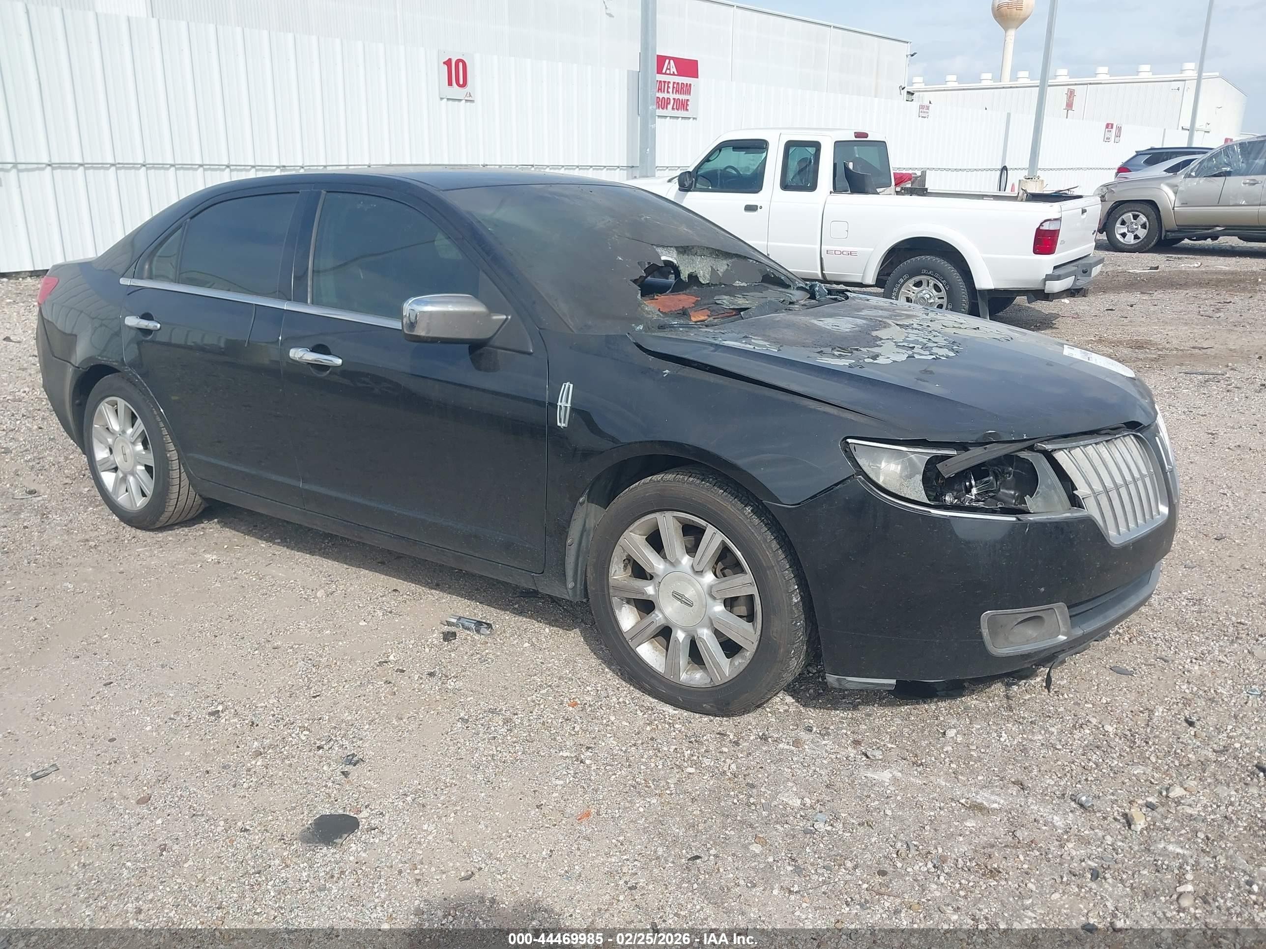 2011 Lincoln MKZ, VIN 3LNHL2GC0BR763737 — Engine fire