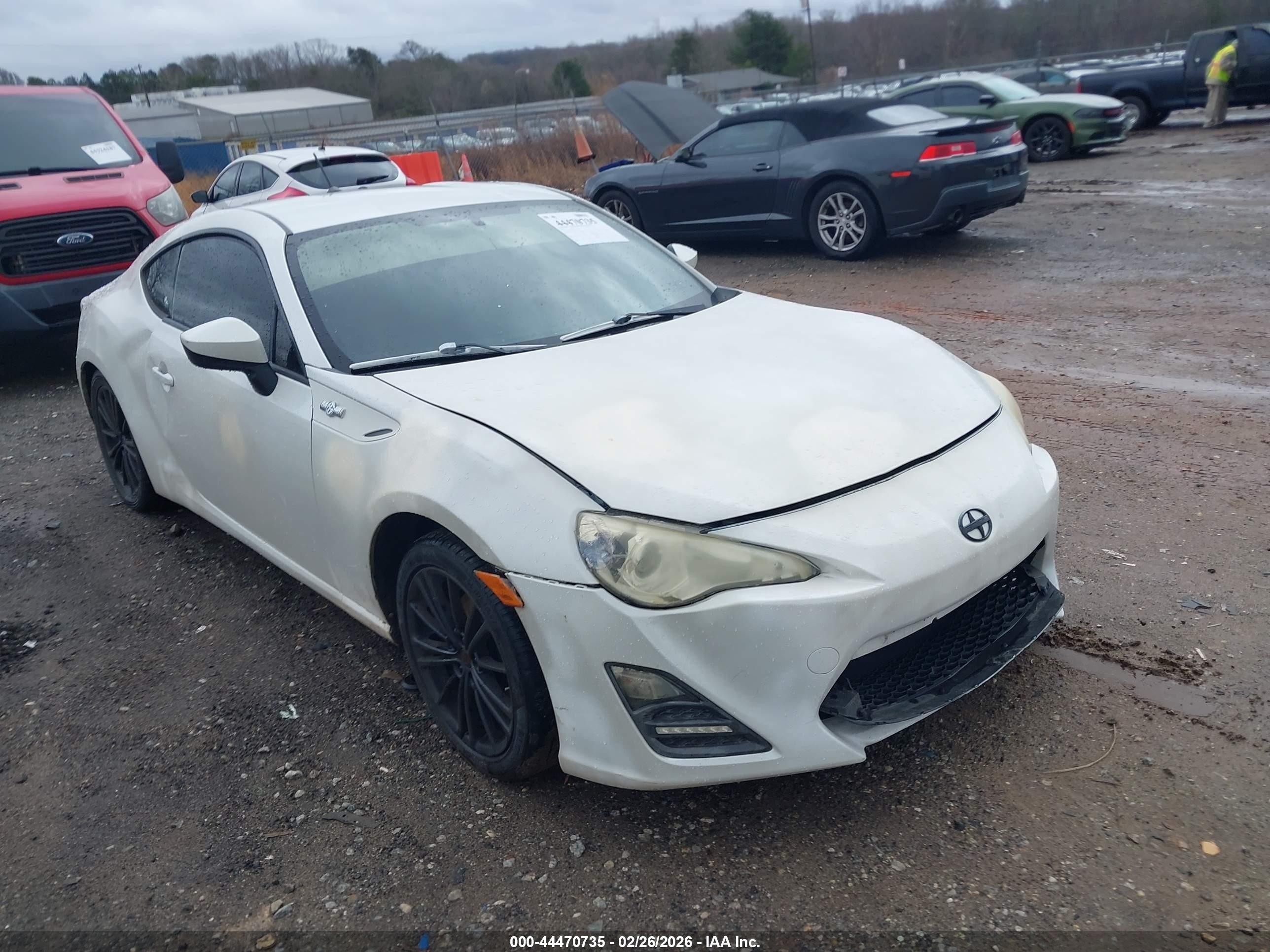 2013 Scion FR-S 10 Series, VIN JF1ZNAA11D1730527 — Biohazard / chemical