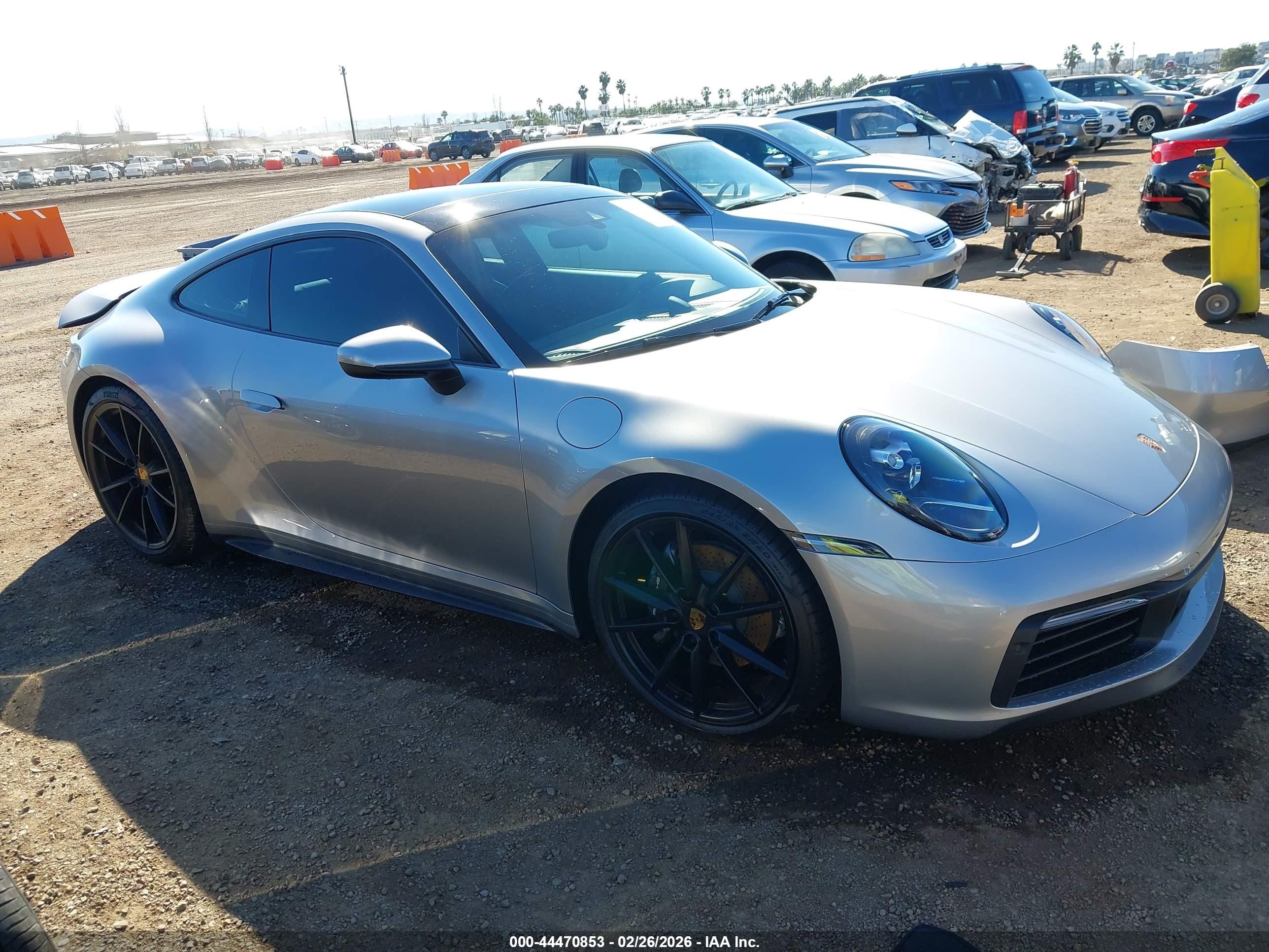 2022 Porsche 911 Carrera, VIN WP0AA2A98NS205362 — Undercarriage