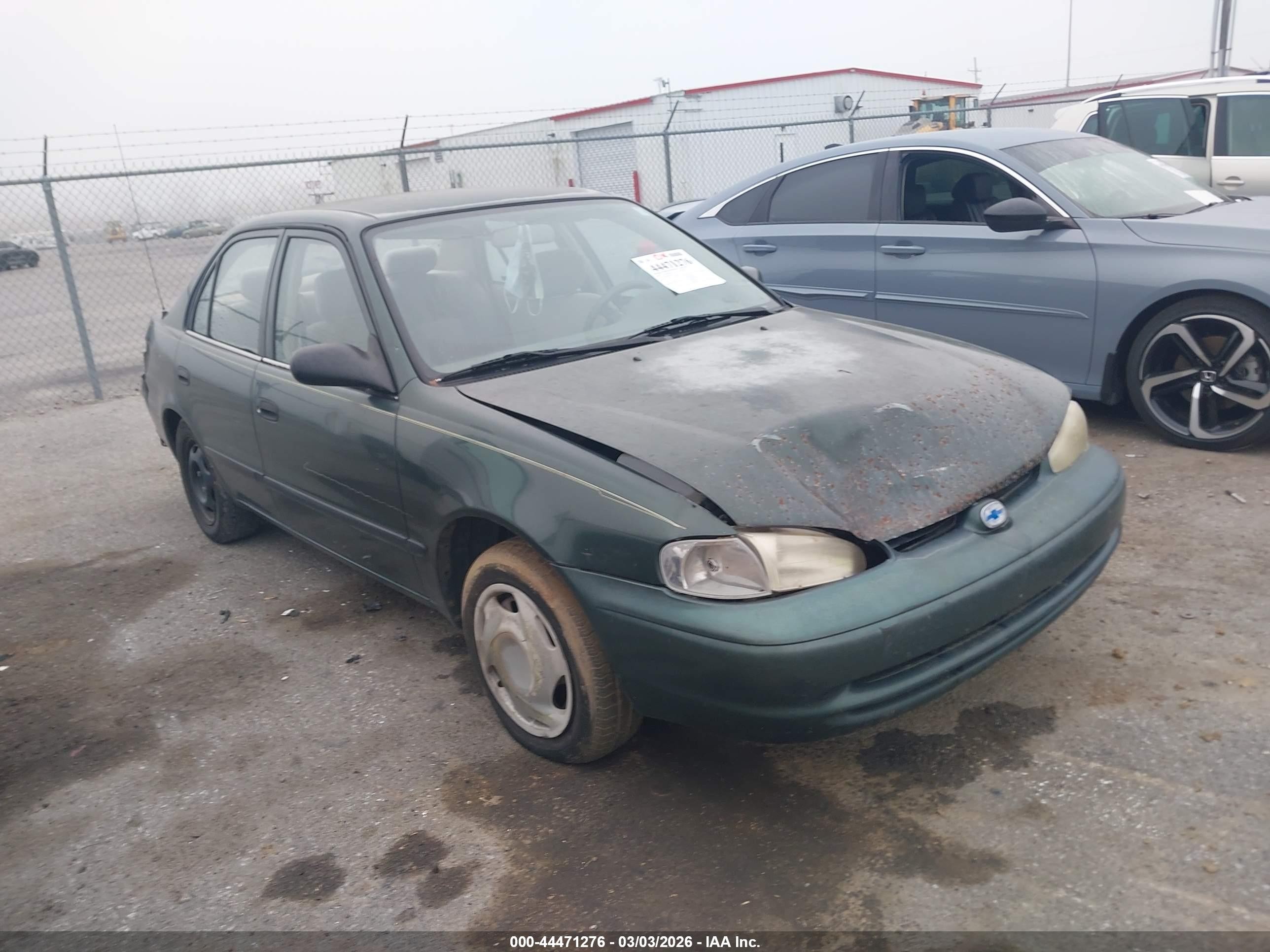 2000 Chevrolet Prizm, VIN 1Y1SK5280YZ433842 — All over