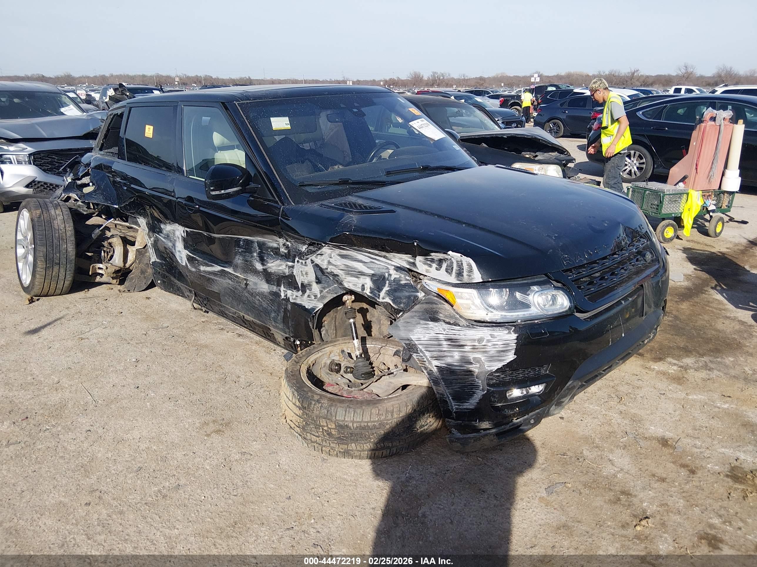 2017 Land Rover Range Rover Sport, VIN SALWR2FE8HA124529 — Biohazard / chemical