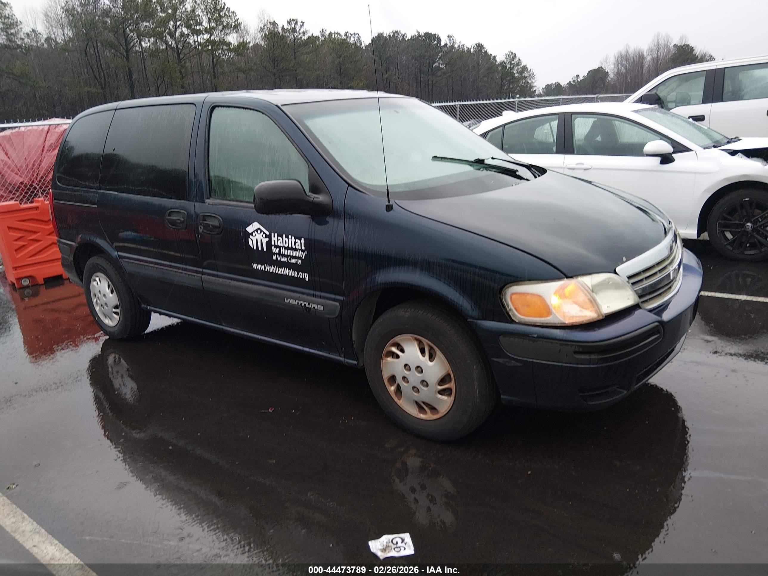 2002 Chevrolet Venture Plus 1SB, VIN 1GNDU03E62D142742 — Normal wear
