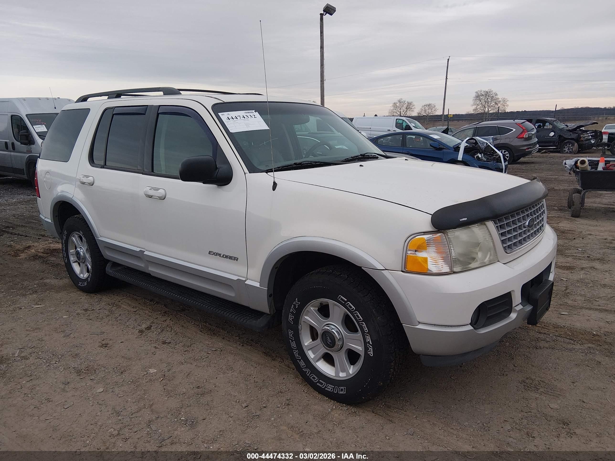 2002 Ford Explorer Limited, VIN 1FMZU75W62ZA59999 — Normal wear