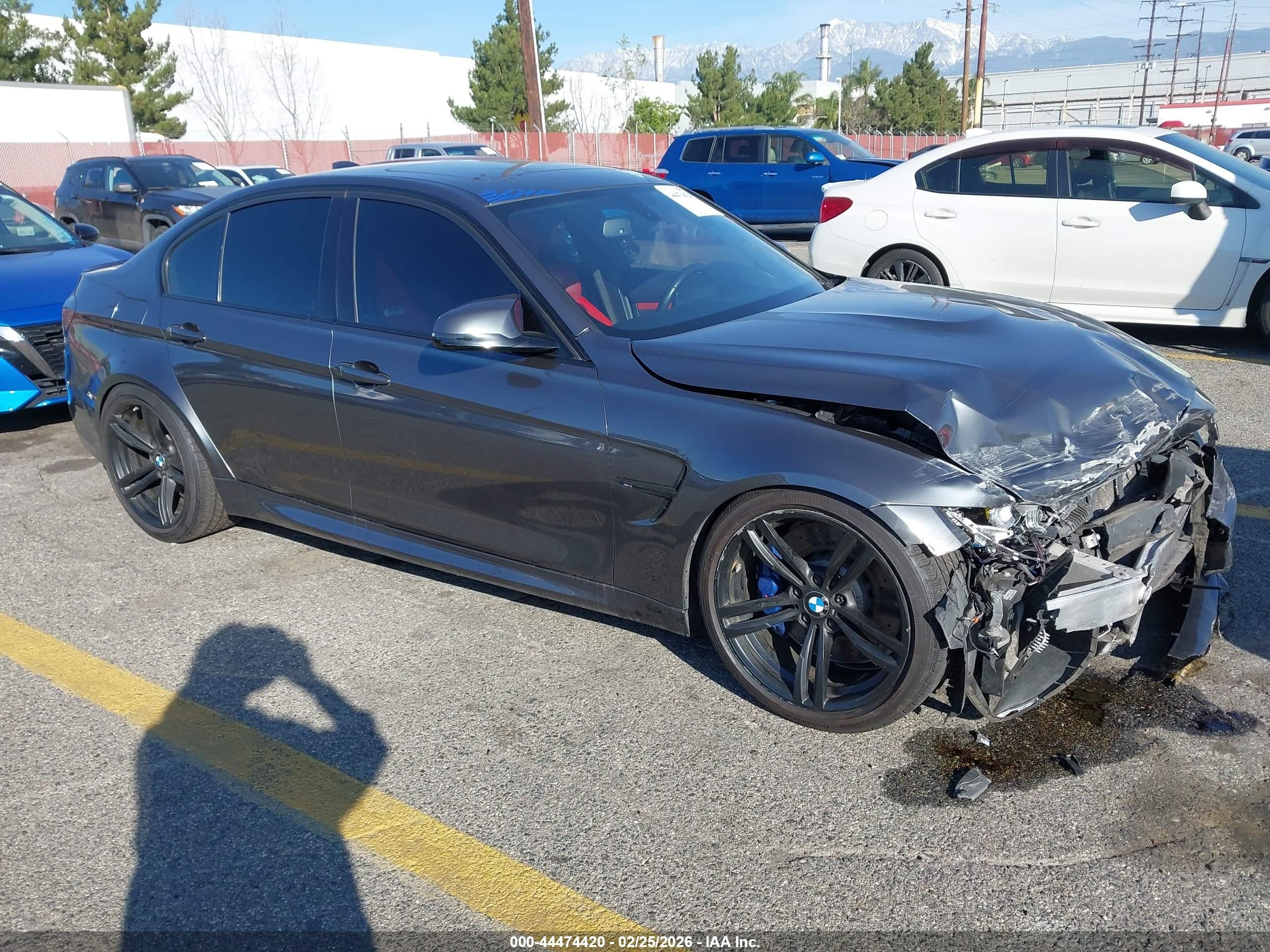 2016 BMW M3, VIN WBS8M9C57G5D31640 — Front end