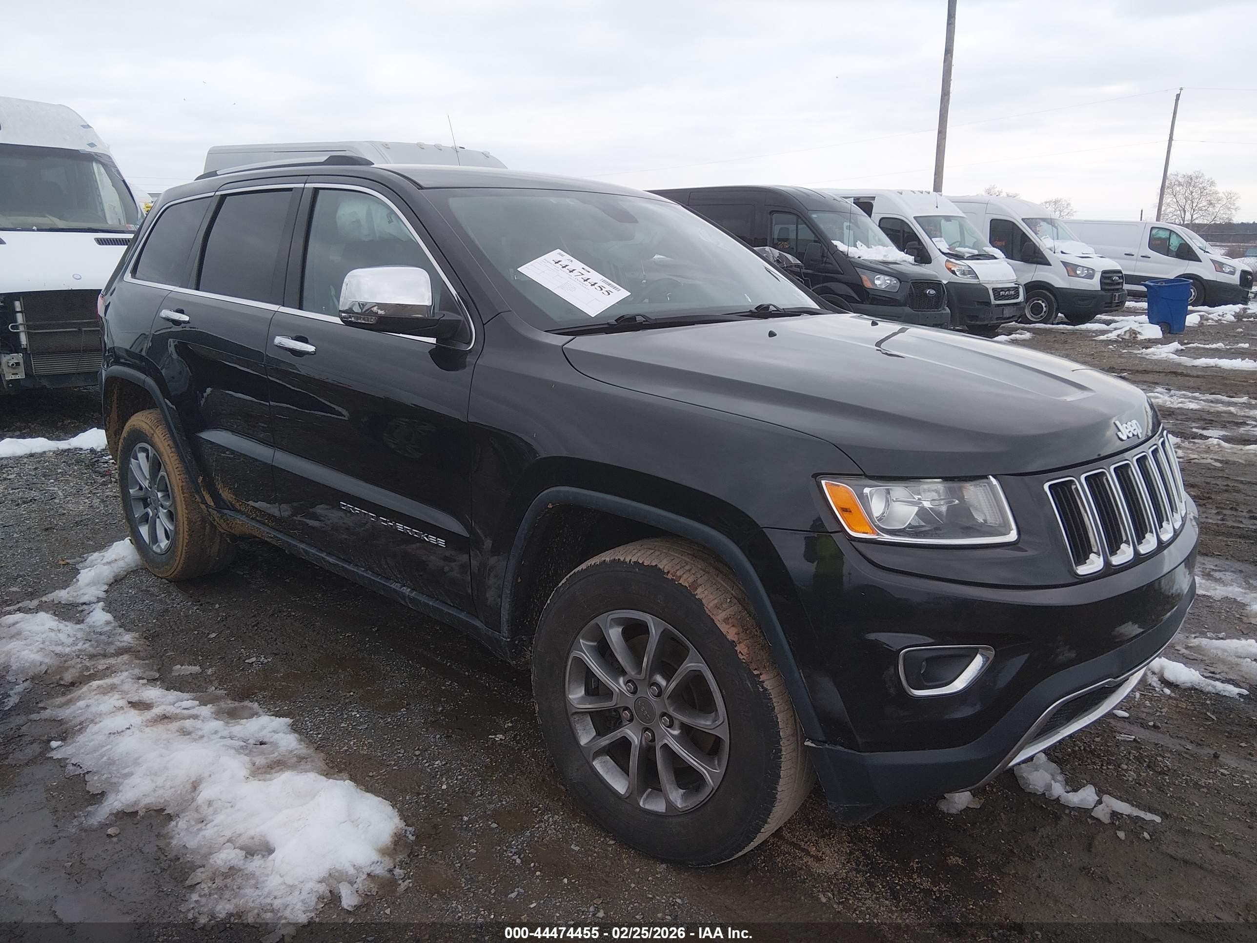 2016 Jeep Grand Cherokee Limited, VIN 1C4RJFBG8GC423225 — Front end