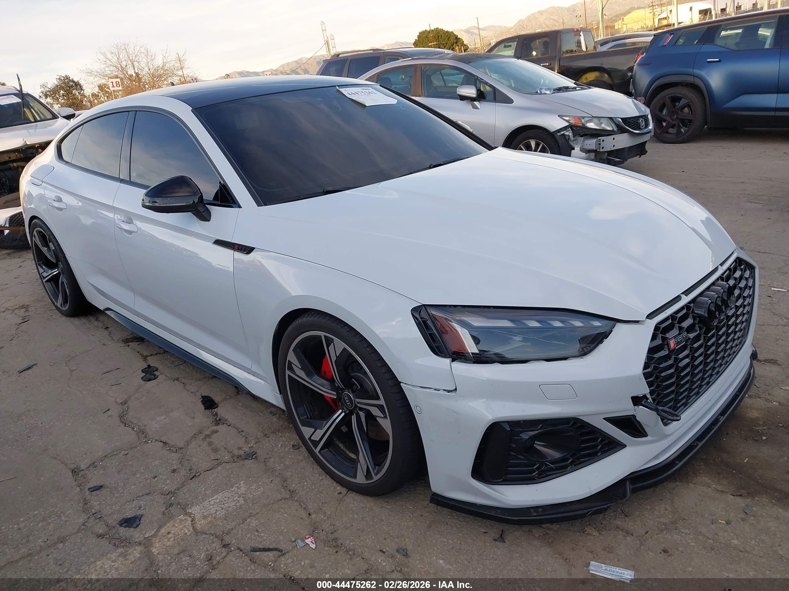 2023 Audi RS 5 Sportback, VIN WUAAWCF57PA903650 — Вода / потоп