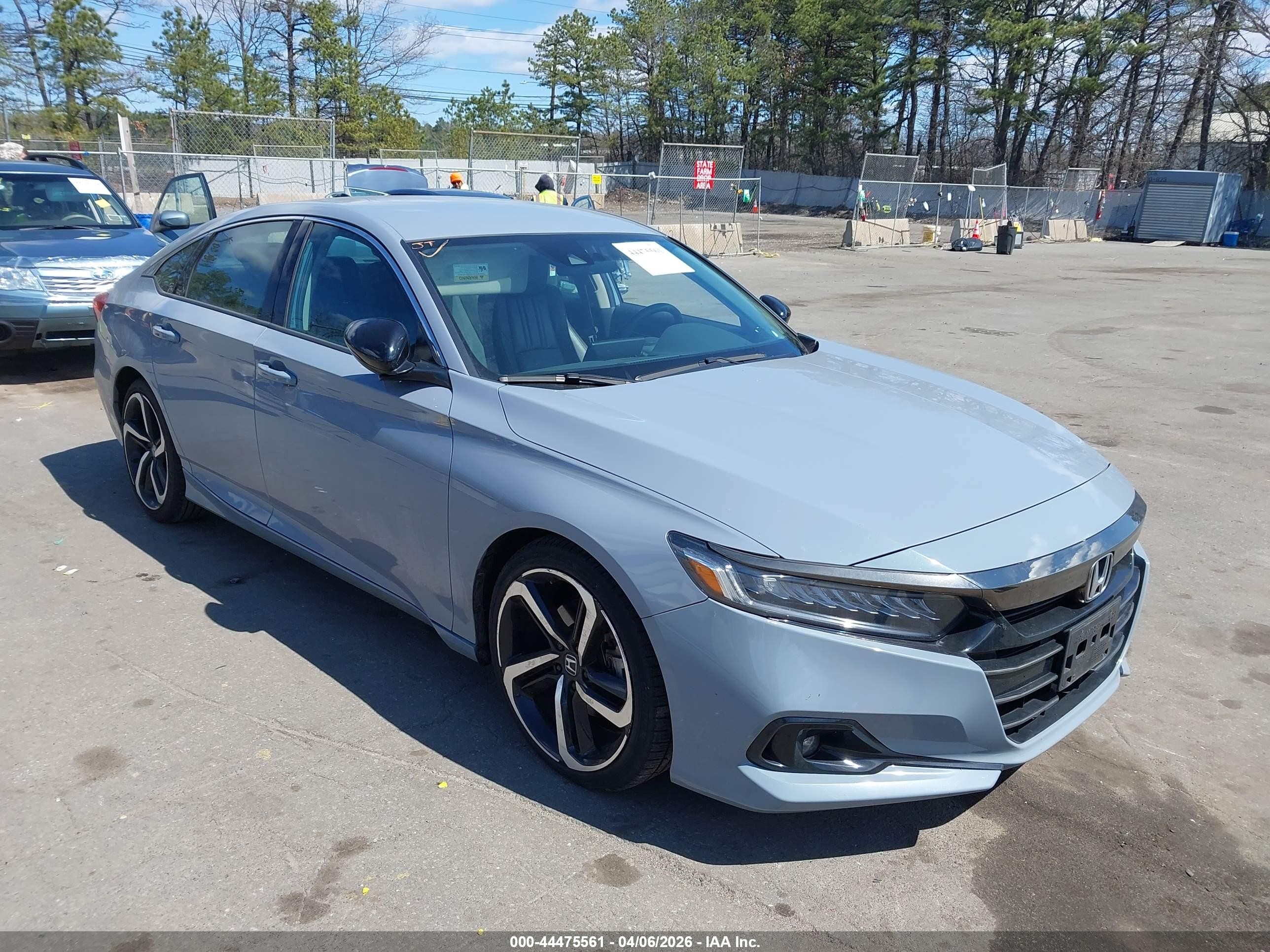 2021 Honda Accord Sport SE, VIN 1HGCV1F46MA068061 — Not stated