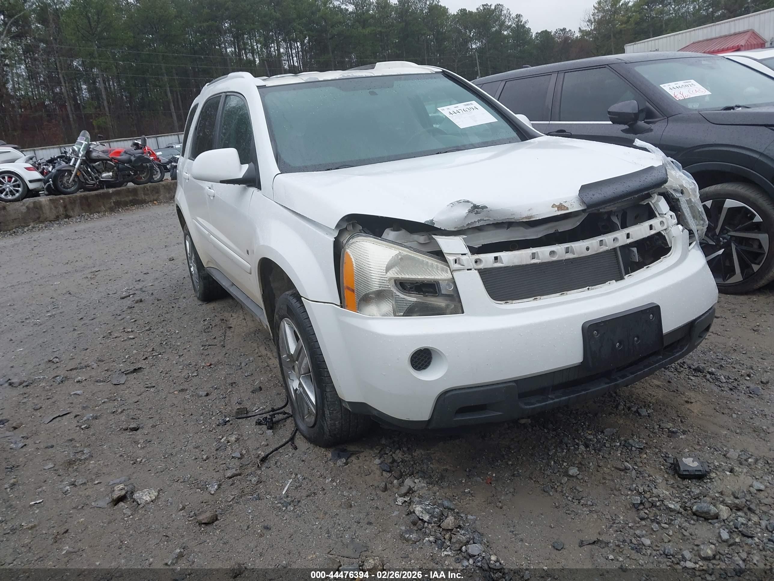2008 Chevrolet Equinox LT, VIN 2CNDL33F486331124 — Front end