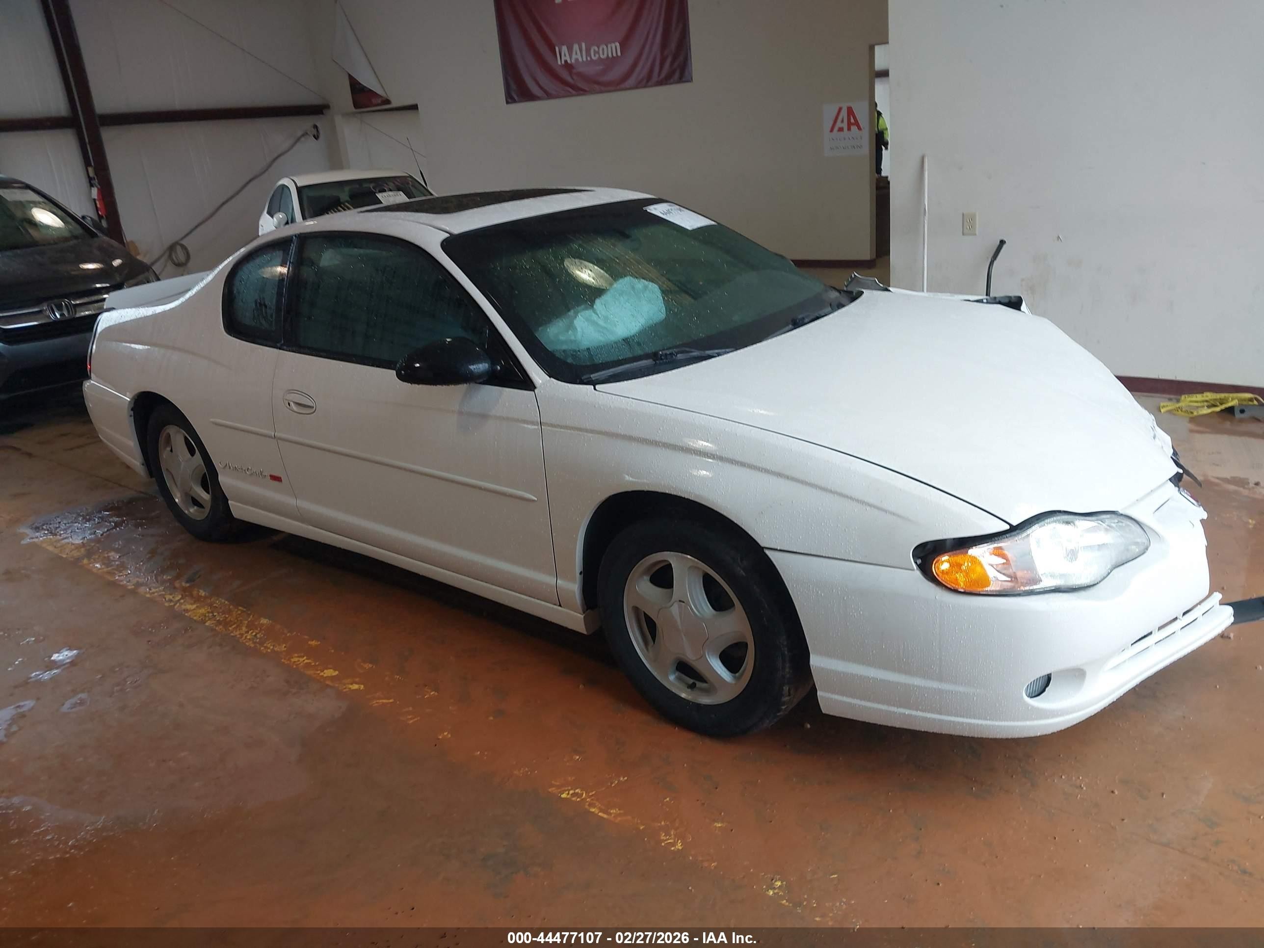 2001 Chevrolet Monte Carlo SS, VIN 2G1WX15K119202626 — Перед