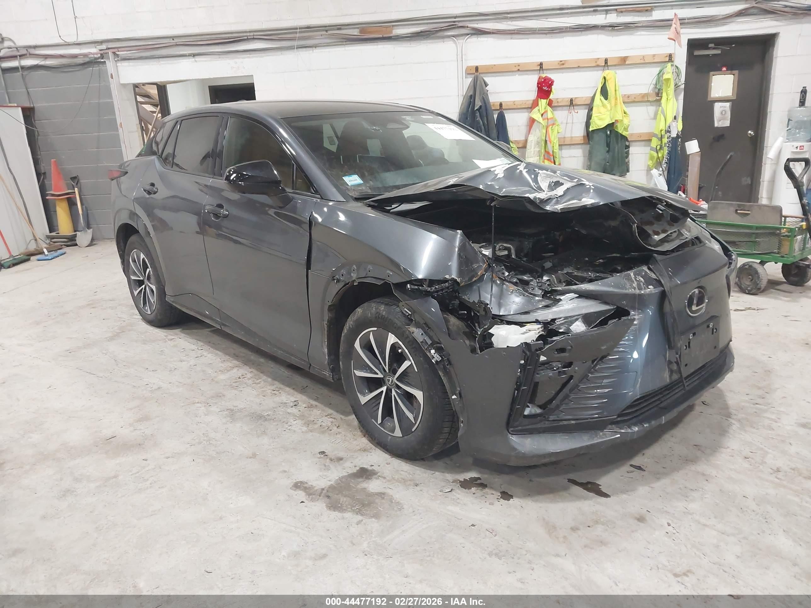 2025 Lexus RZ 450e Premium, VIN JTJAAAAB7SA029058 — Front end