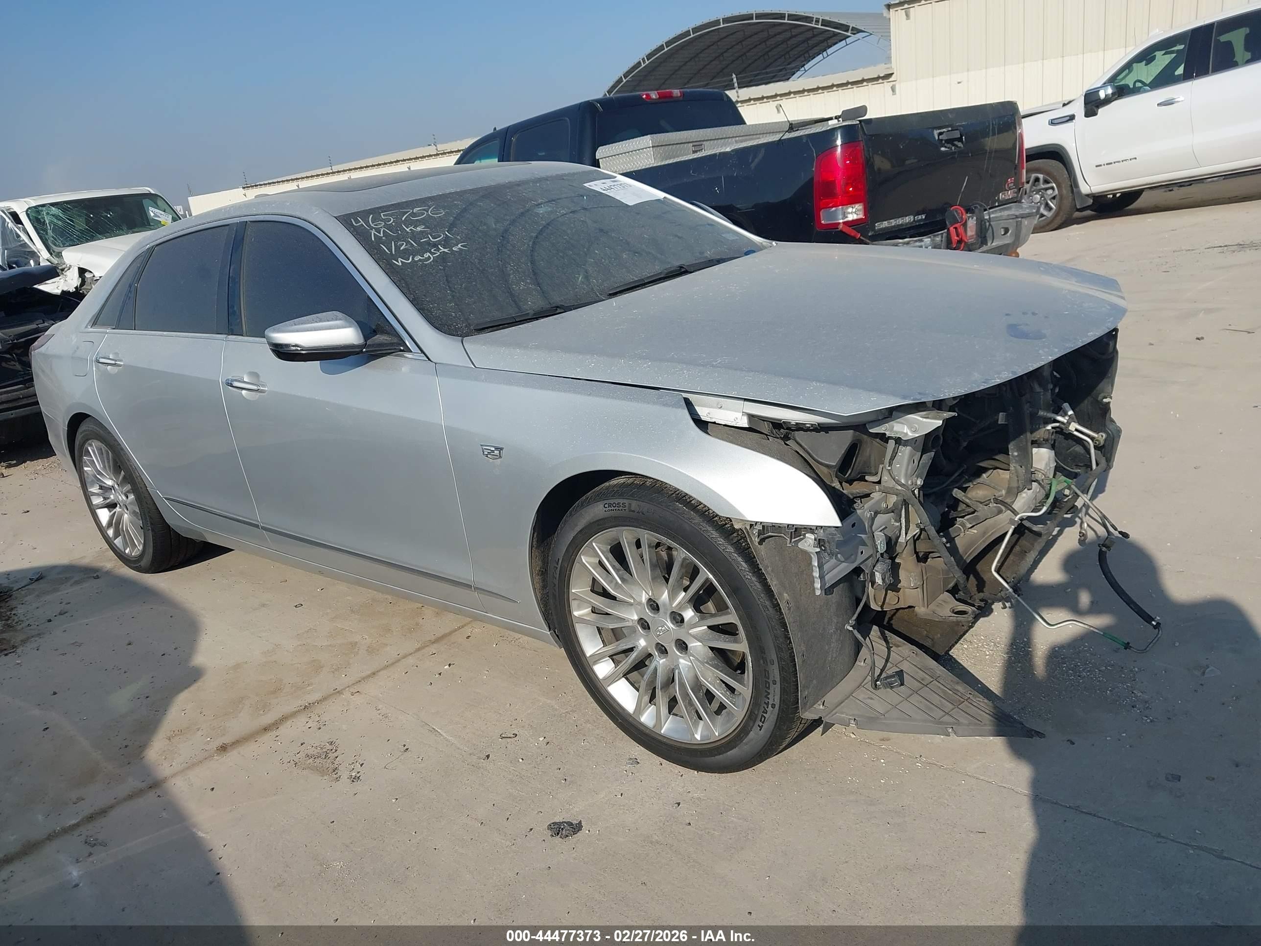2018 Cadillac CT6 Premium Luxury AWD, VIN 1G6KG5RS3JU147769 — Front end
