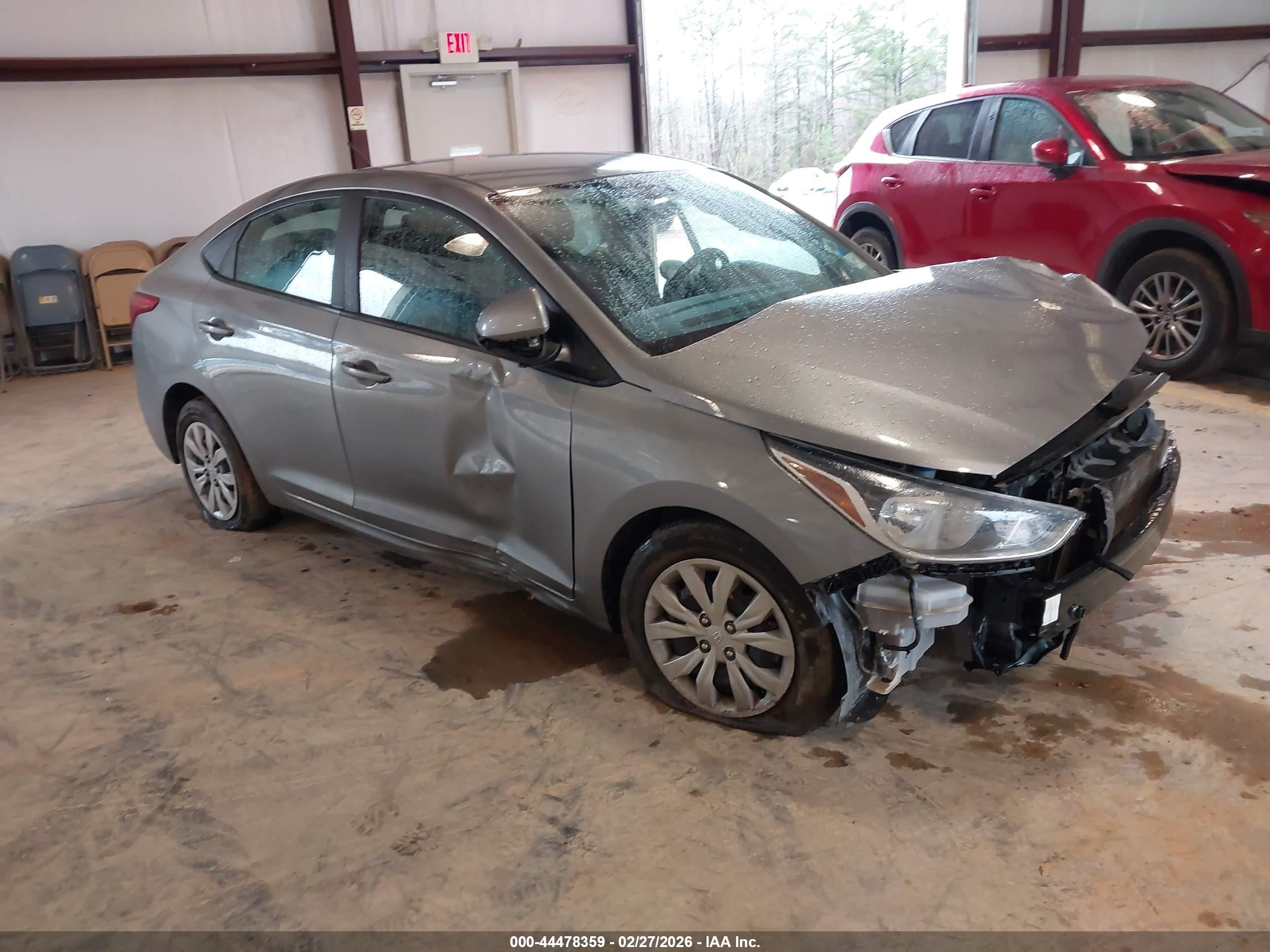 2022 Hyundai Accent SE, VIN 3KPC24A63NE157246 — Front end