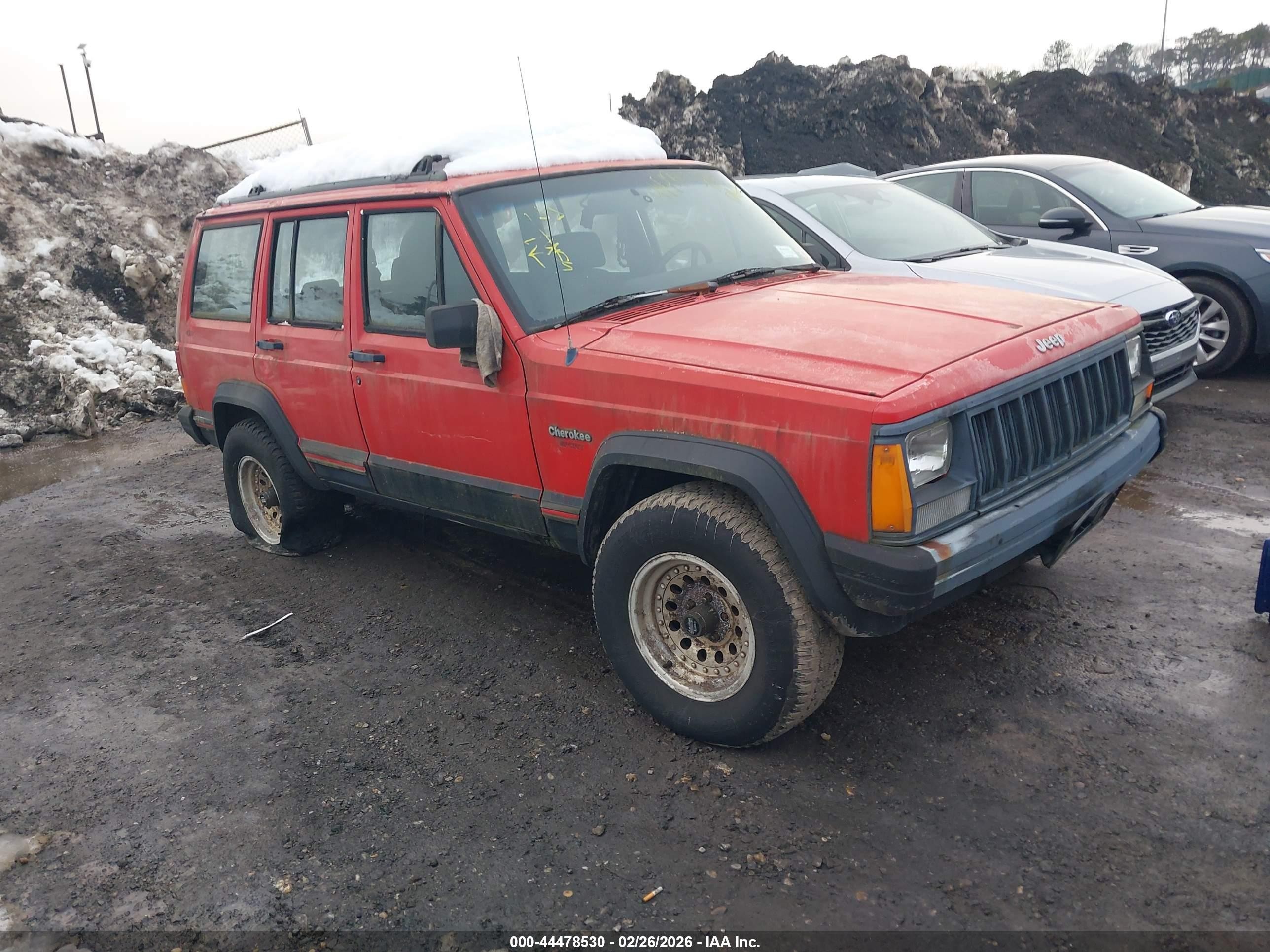 1994 Jeep Cherokee Sport, VIN 1J4FJ68S7RL202291 — Front end