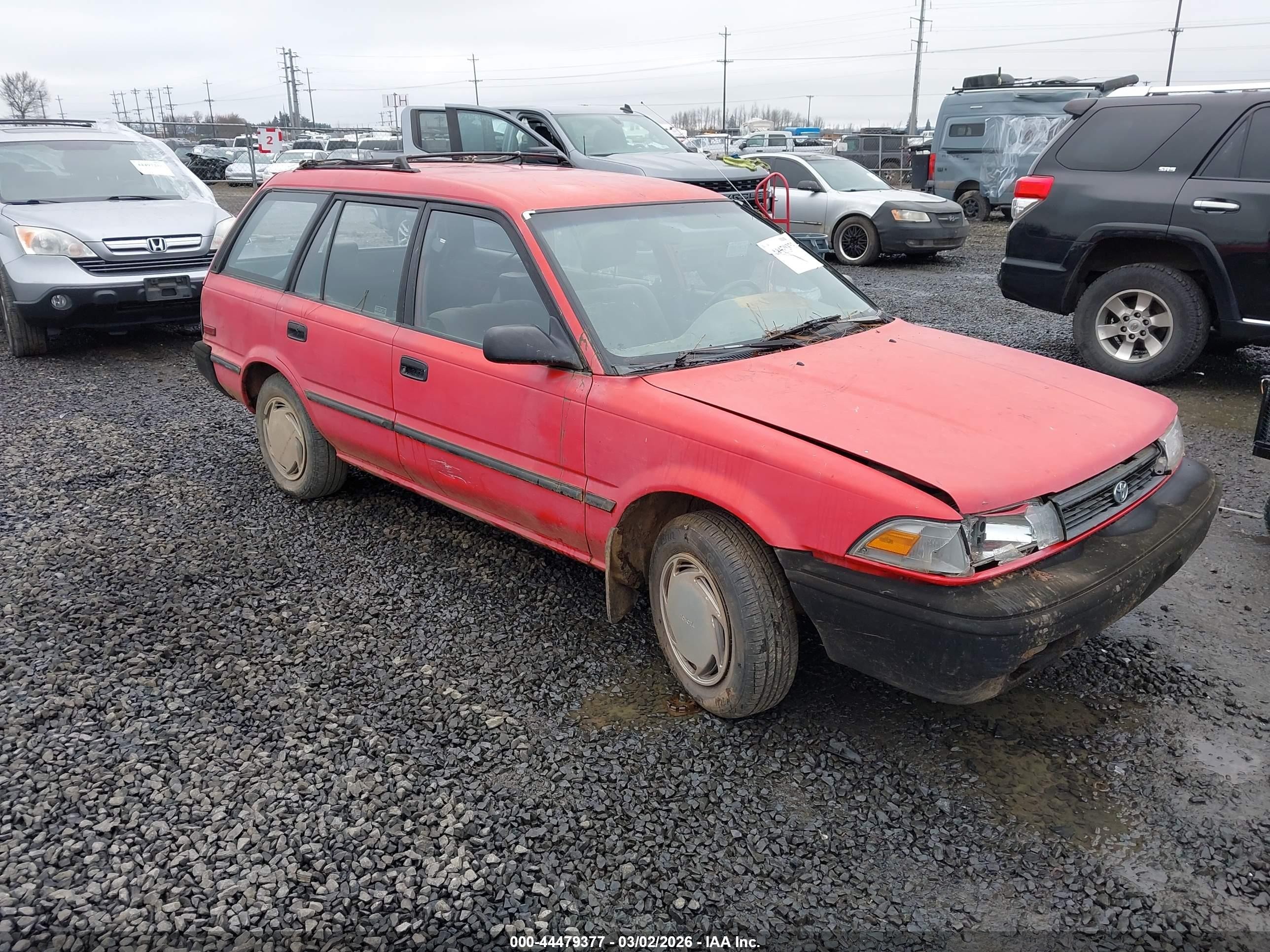 1992 Toyota Corolla, VIN JT2AE94K4N3502966 — Normal wear