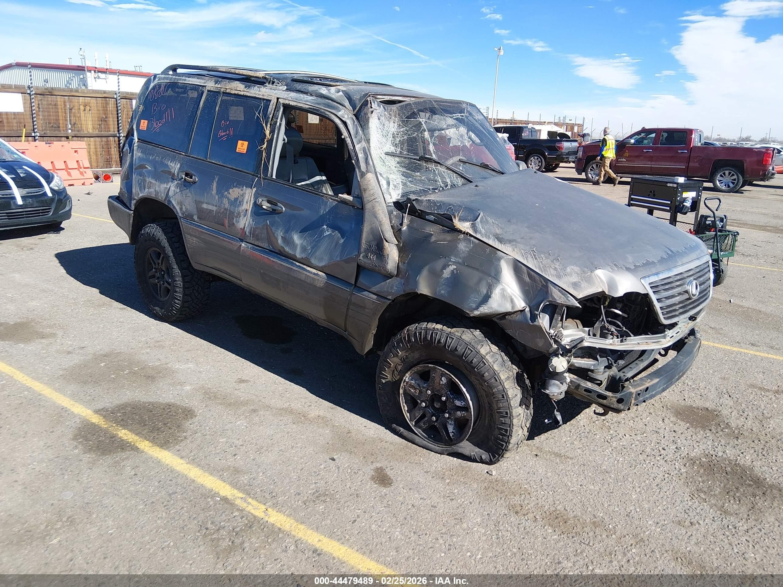 1999 Lexus LX 470, VIN JT6HT00W2X0072026 — All over