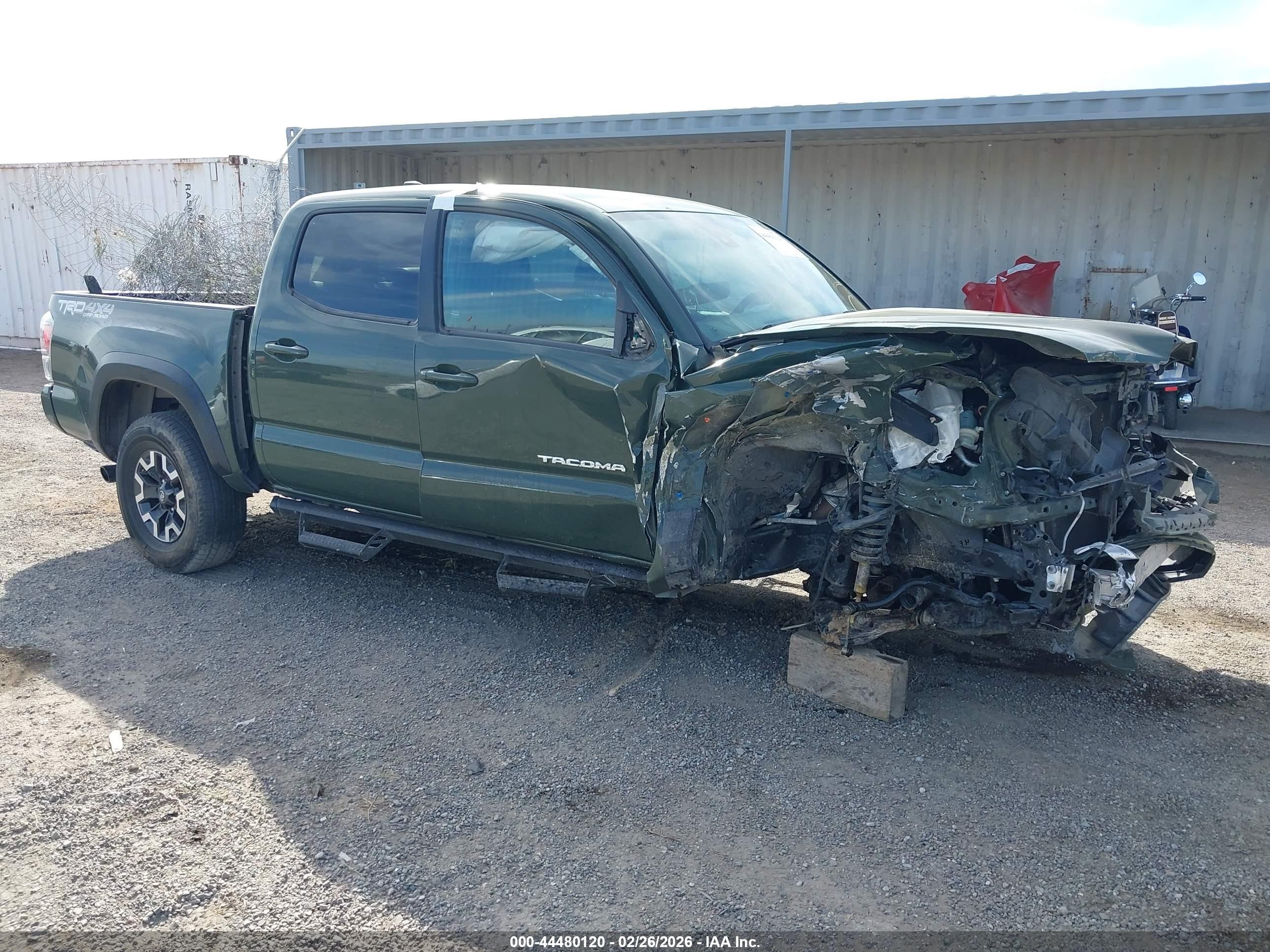 2021 Toyota Tacoma TRD Off Road, VIN 3TMCZ5AN6MM453021 — Auction photo