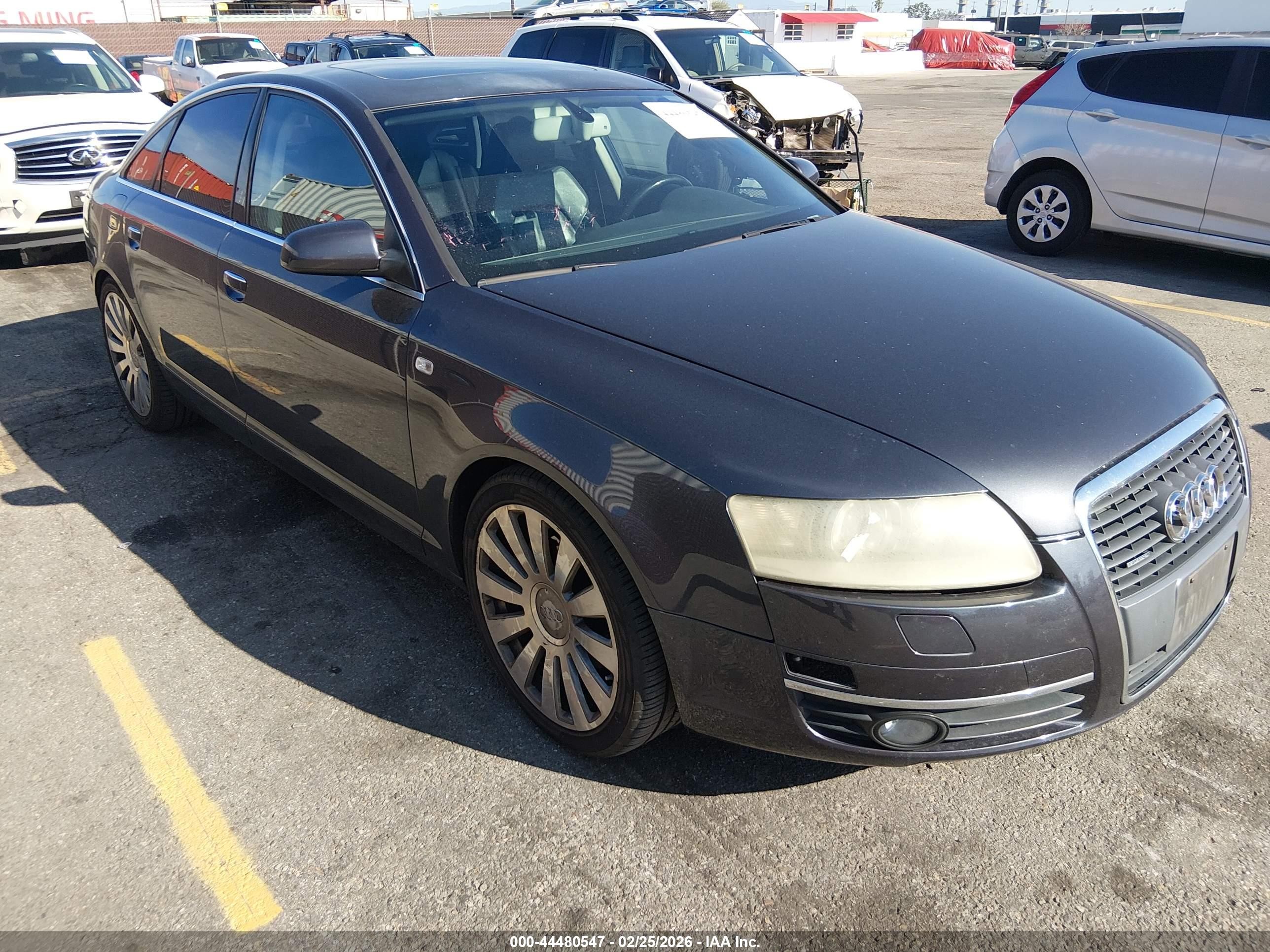 2005 Audi A6, VIN WAUDG94F45N052674 — Not stated