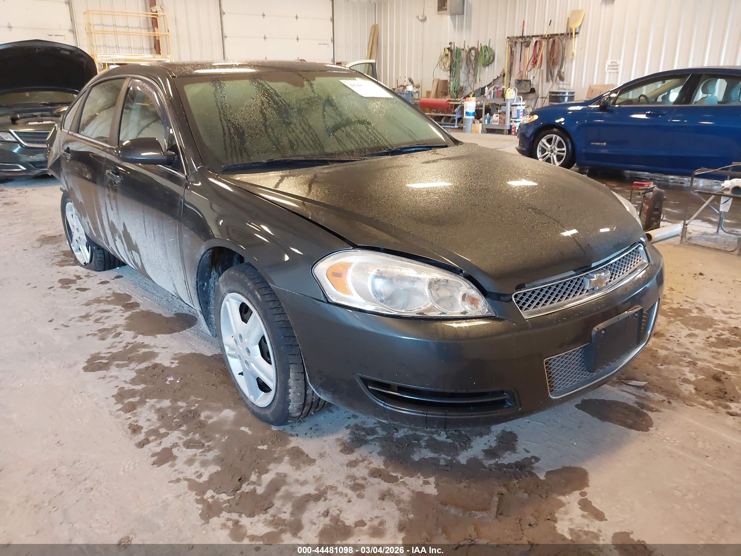 2015 Chevrolet Impala Police Police, VIN 2G1WD5E36F1159562 — Rear end