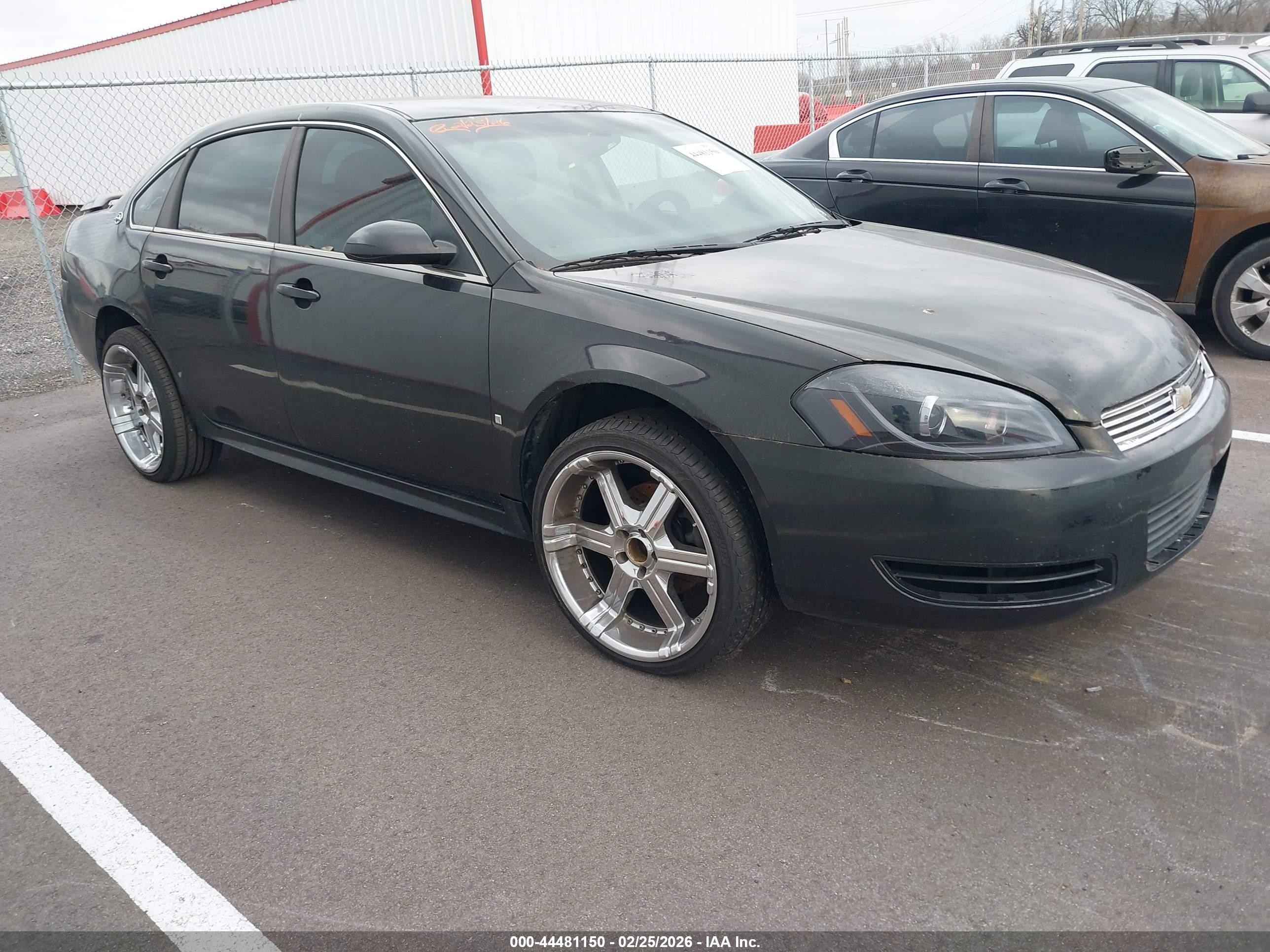 2009 Chevrolet Impala LS, VIN 2G1WB57K191146782 — Зад