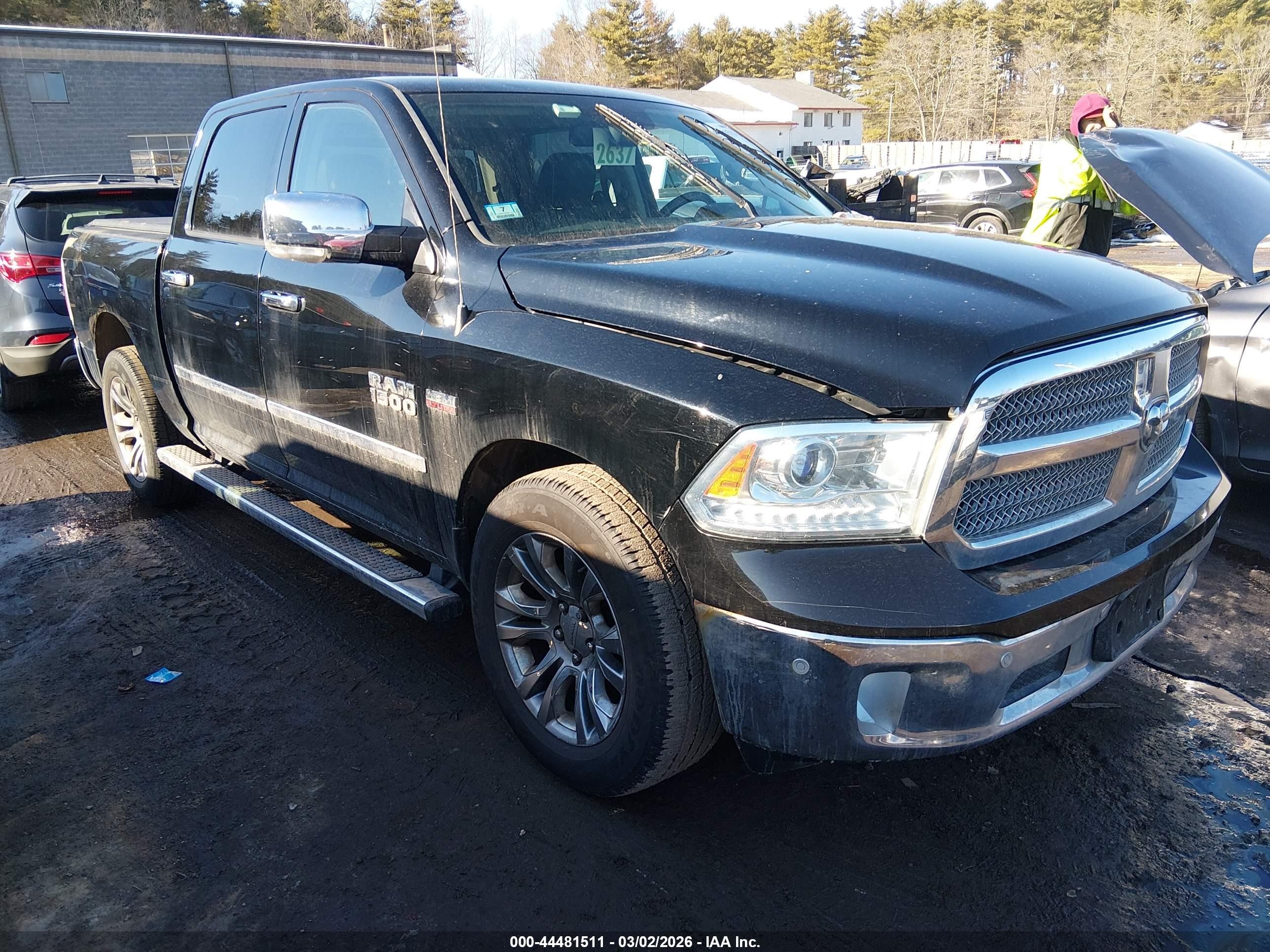 2014 Ram 1500 Longhorn, VIN 1C6RR7PTXES346288 — Electrical