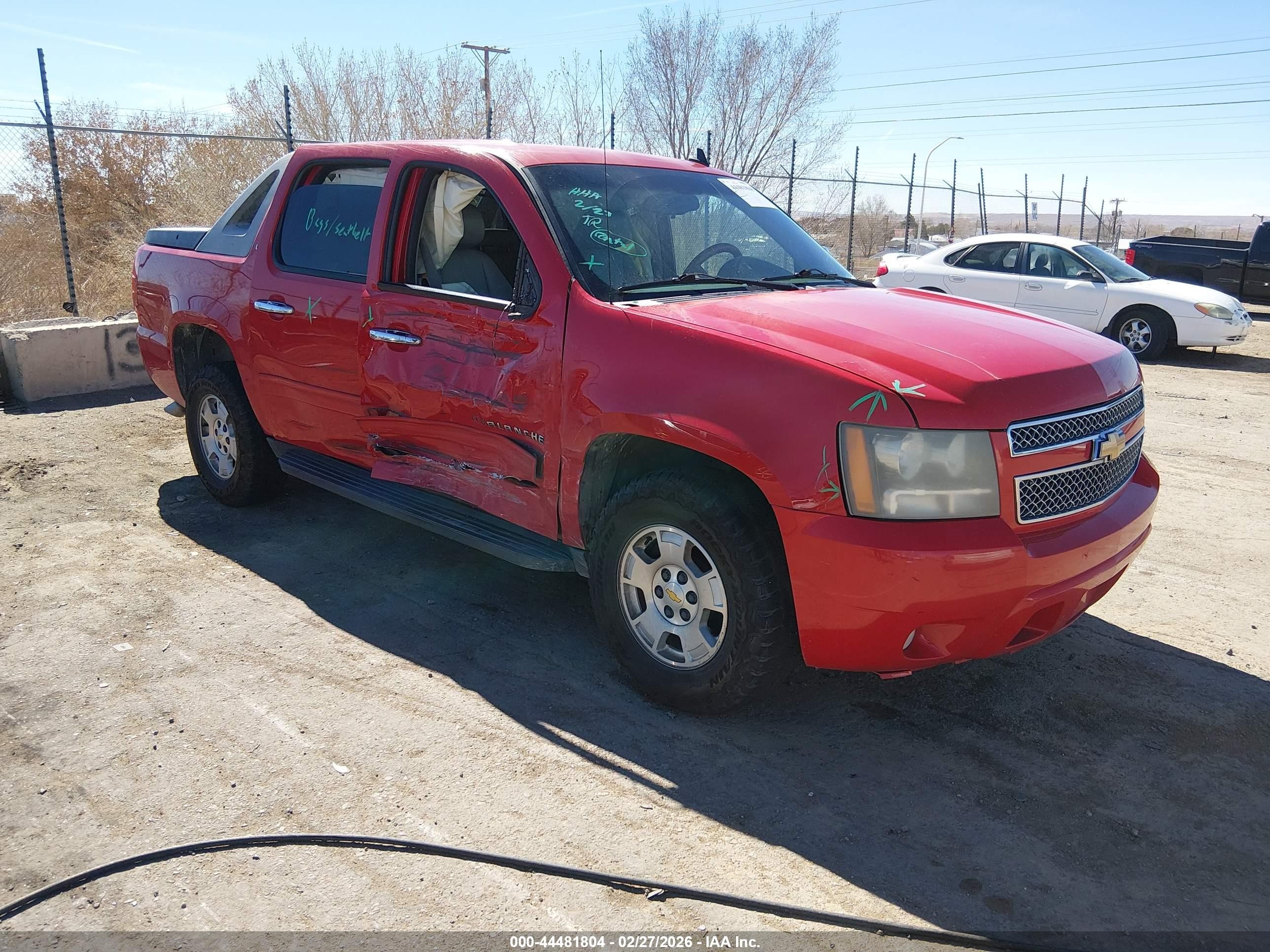 2010 Chevrolet Avalanche LT, VIN 3GNNCFE08AG237526 — Фото с аукциона 1 of 5