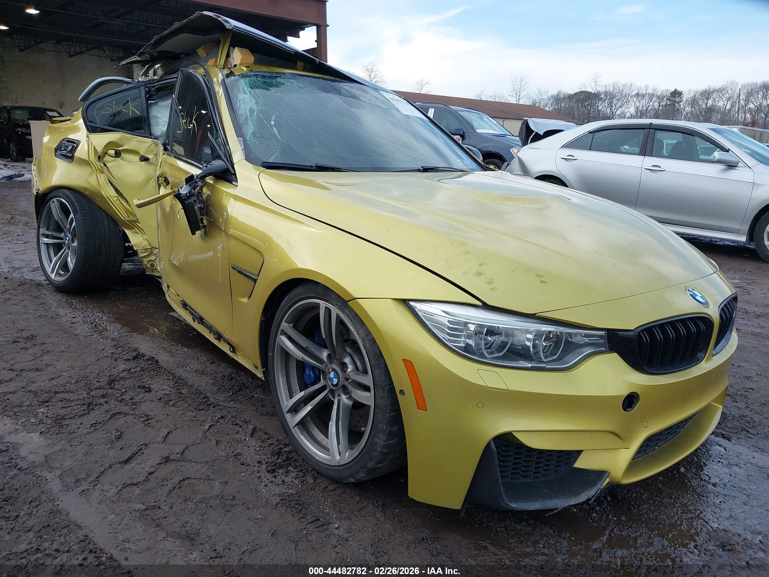 2016 BMW M3, VIN WBS8M9C54G5D30672 — Side