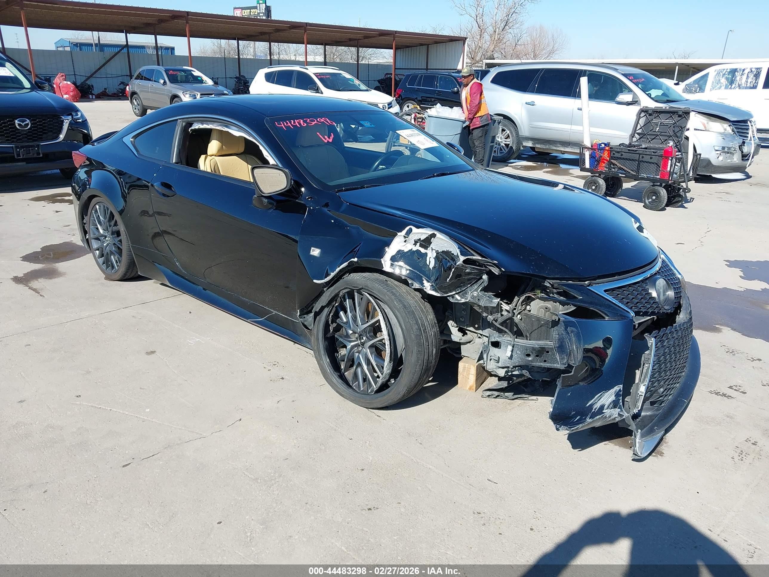 2017 Lexus RC 350 F Sport, VIN JTHHE5BC5H5017737 — Front end