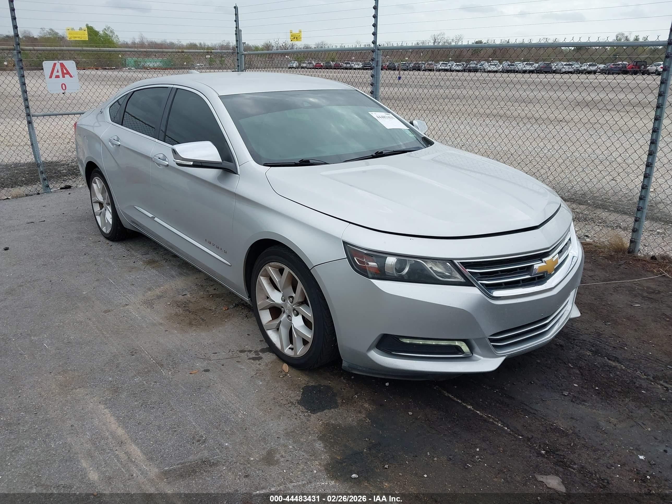 2015 Chevrolet Impala LTZ, VIN 2G1165S33F9200885 — Normal wear
