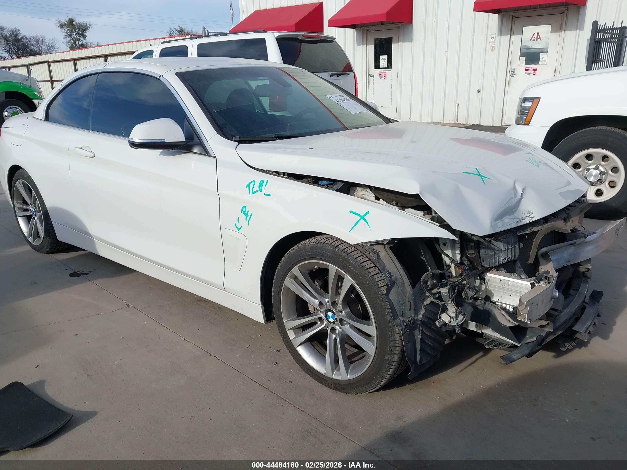 2018 BMW 4 Series 430i, VIN WBA4Z1C59JEC58722 — Front end