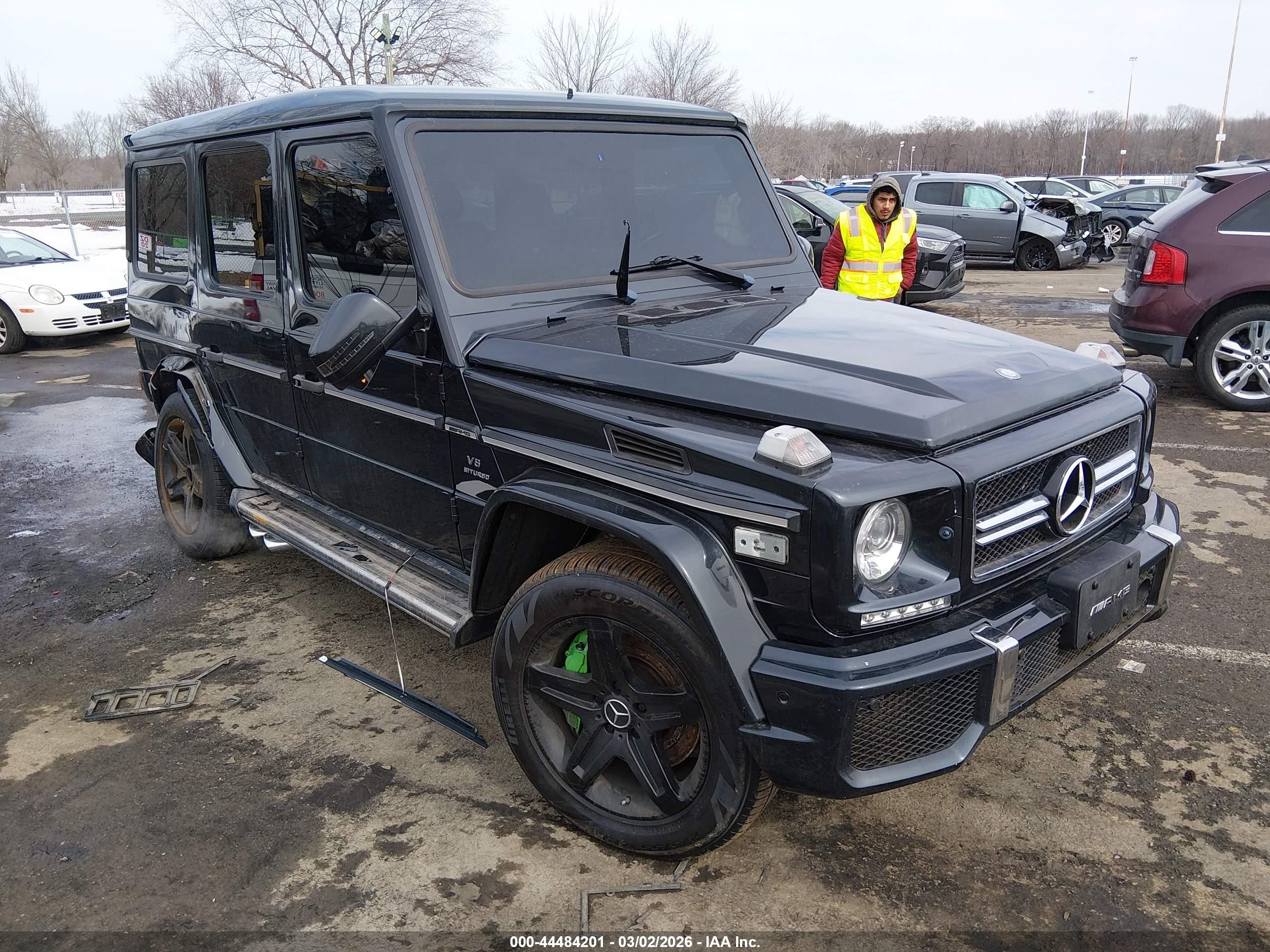 2014 Mercedes-Benz G 63 AMG, VIN WDCYC7DF5EX225170 — Side