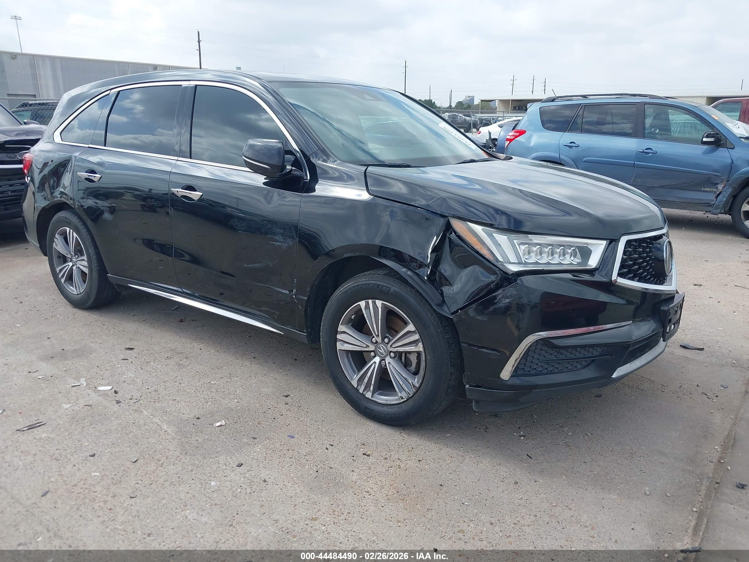 2019 Acura MDX, VIN 5J8YD3H38KL008275 — Side