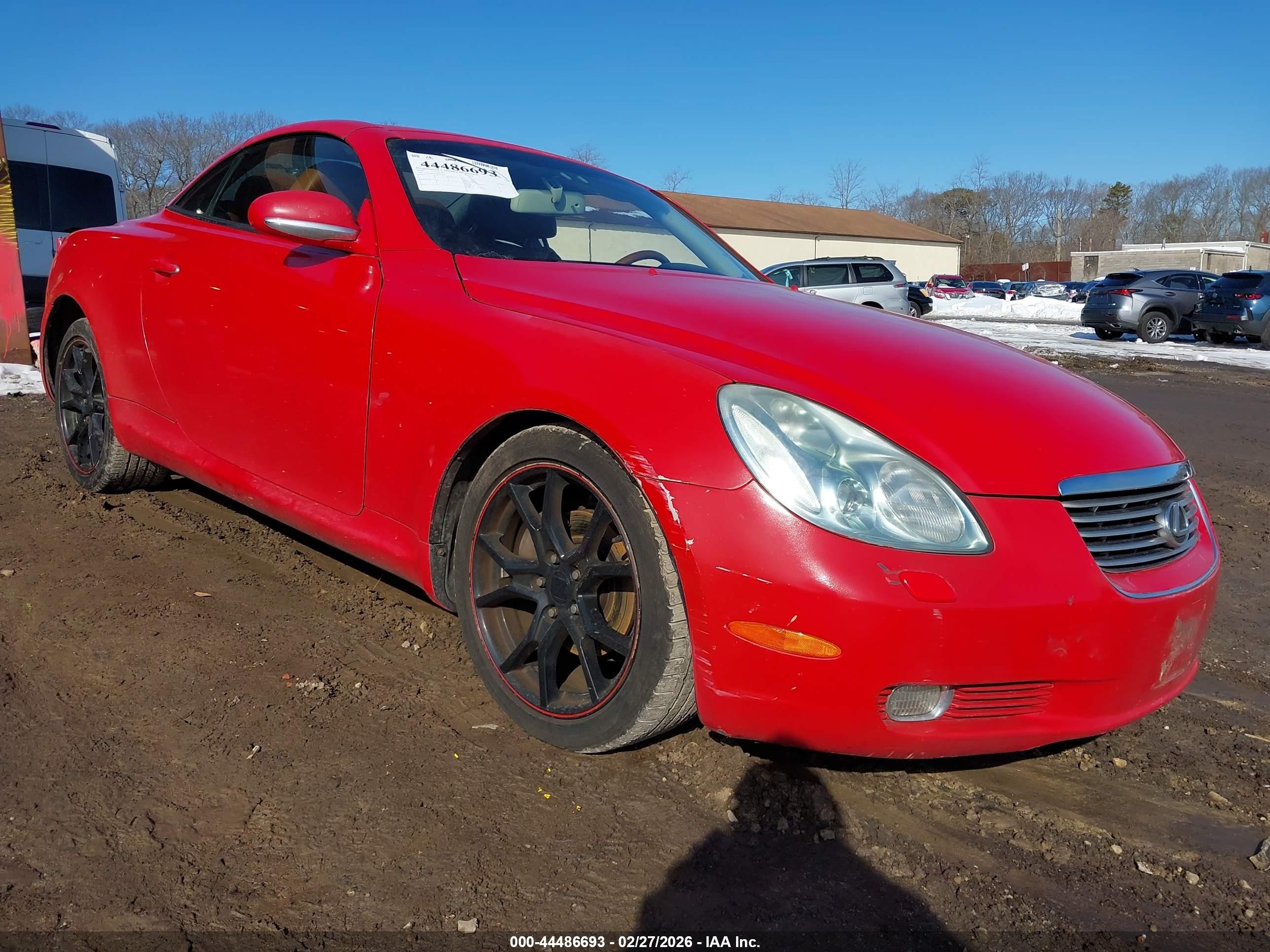 2004 Lexus SC 430, VIN JTHFN48Y340053664 — Side