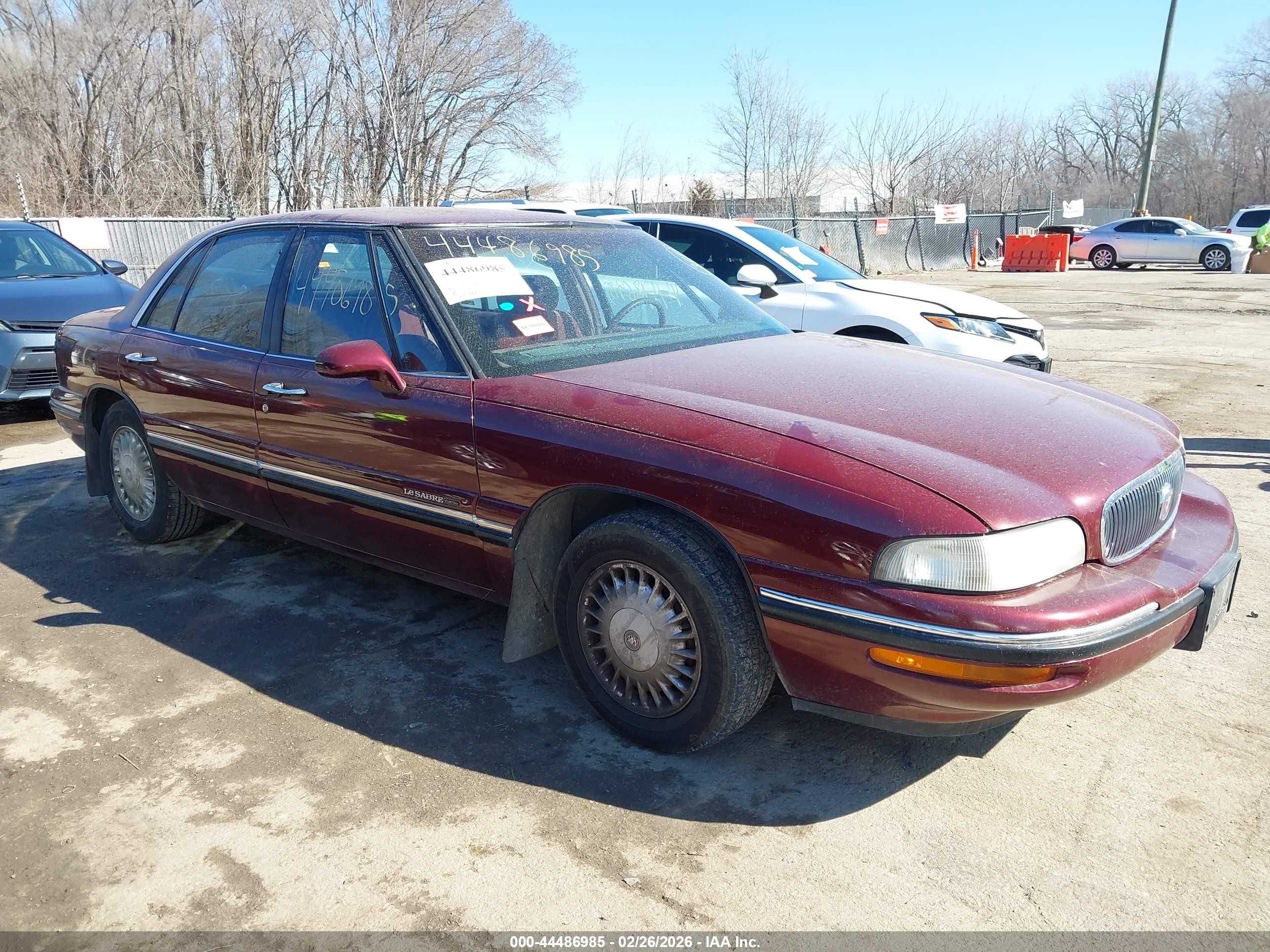 1999 Buick LeSabre Custom, VIN 1G4HP52K8XH493590 — Front end